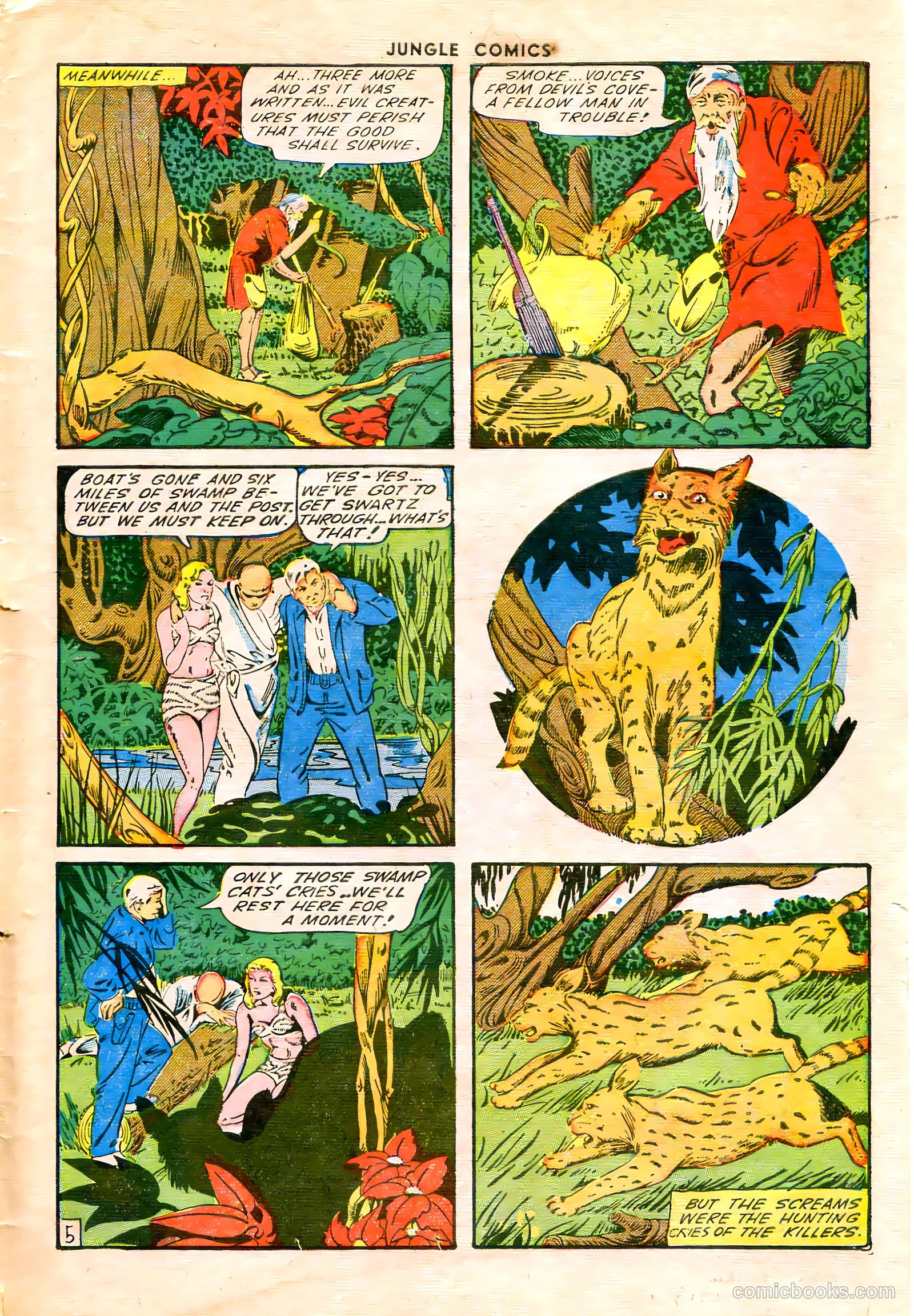 Jungle Comics #59 (1944) — page 48 of 53