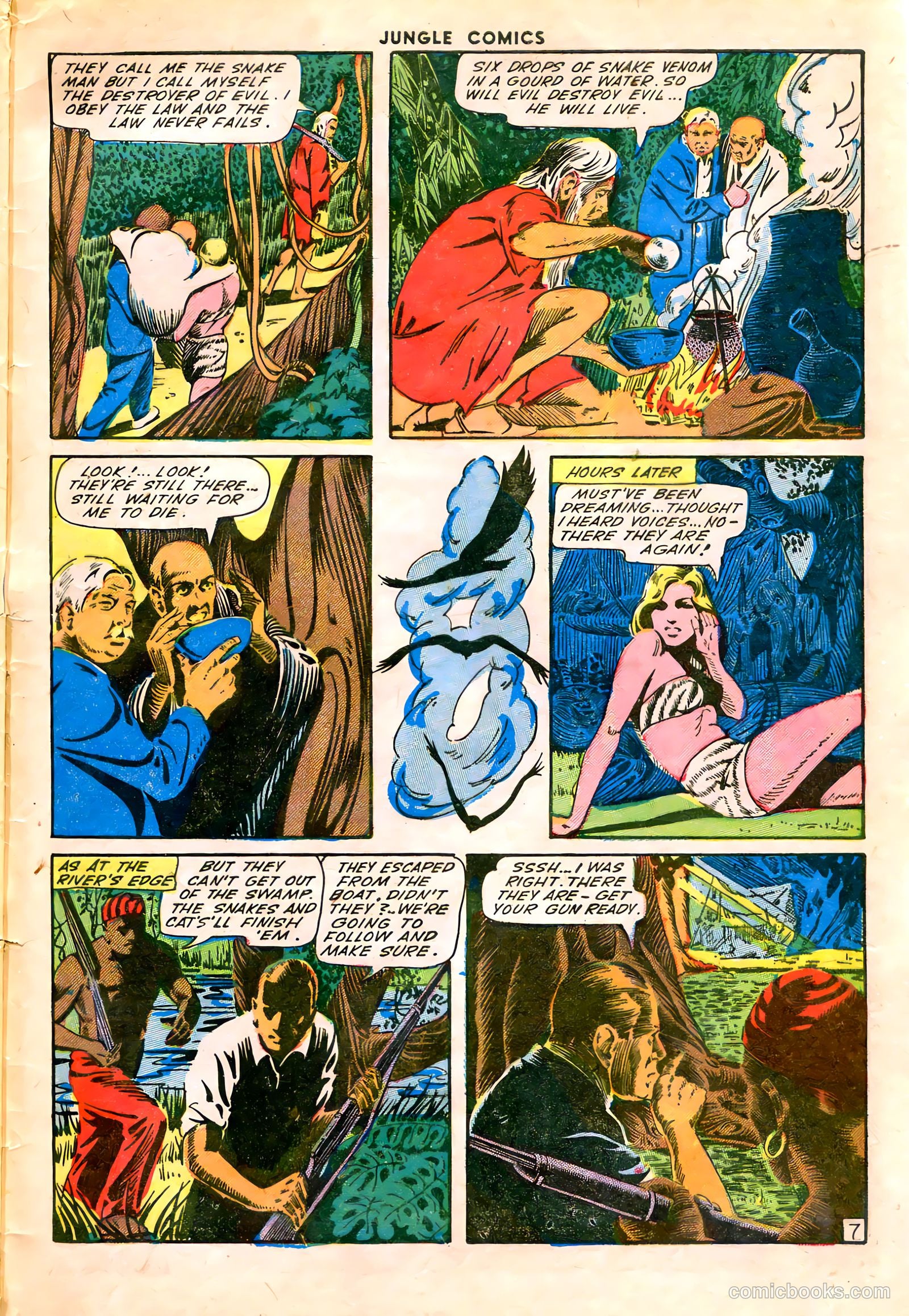 Jungle Comics #59 (1944) — page 50 of 53