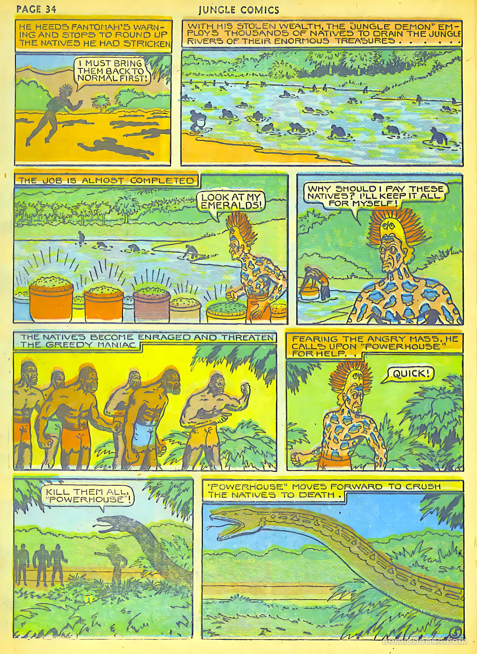 Jungle Comics #6 (1940) — page 25 of 68