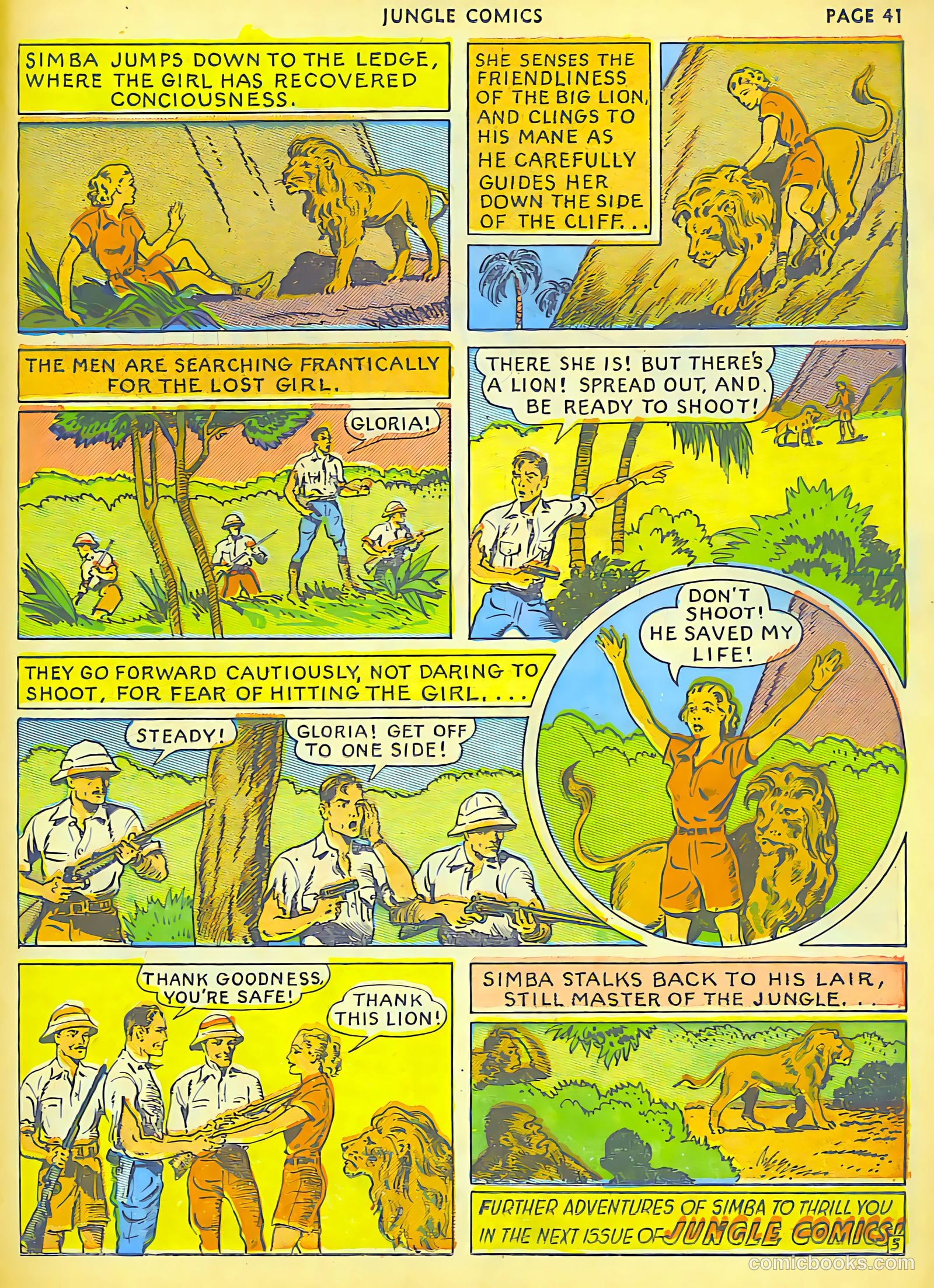 Jungle Comics #6 (1940) — page 32 of 68