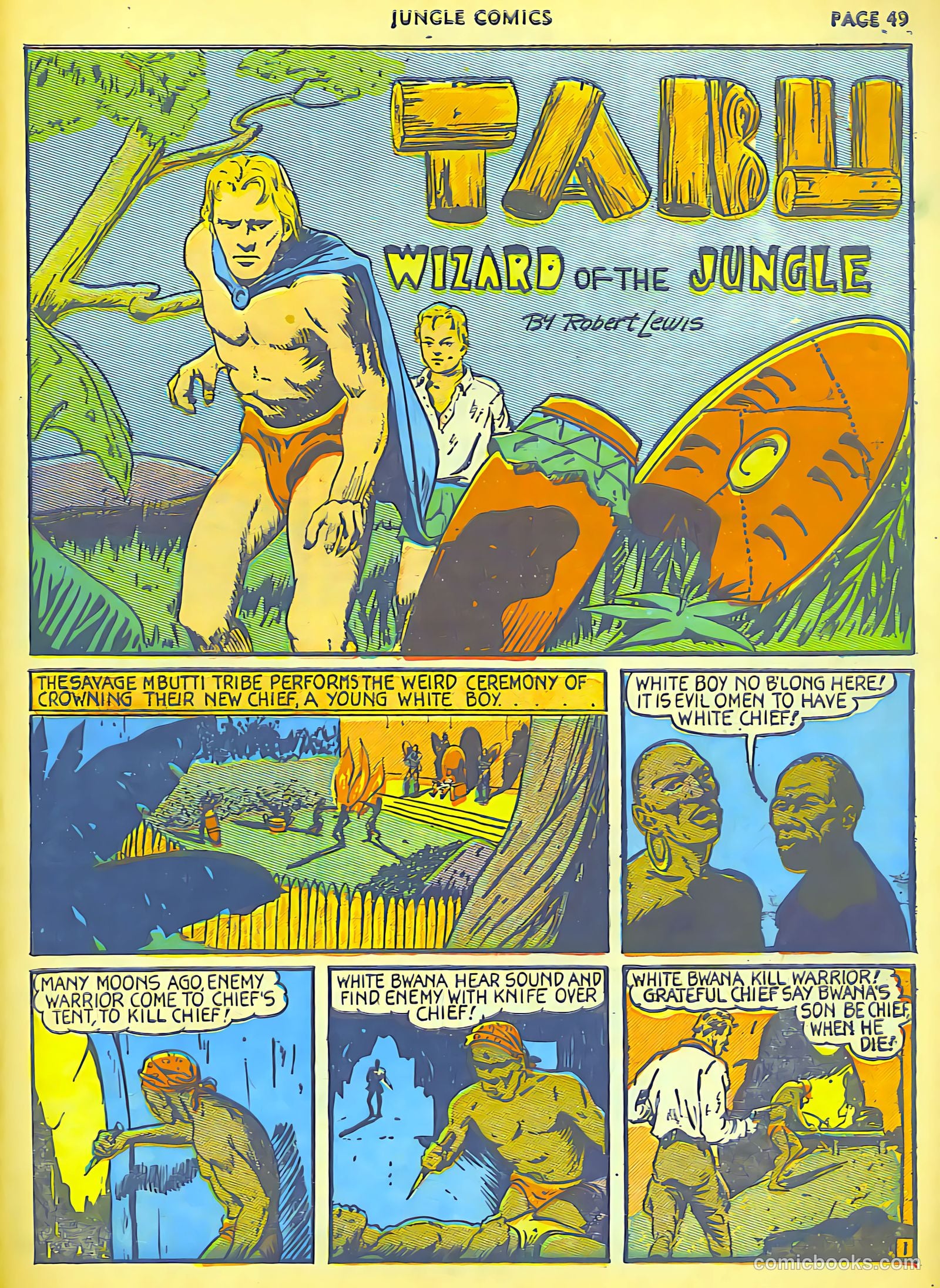 Jungle Comics #6 (1940) — page 40 of 68