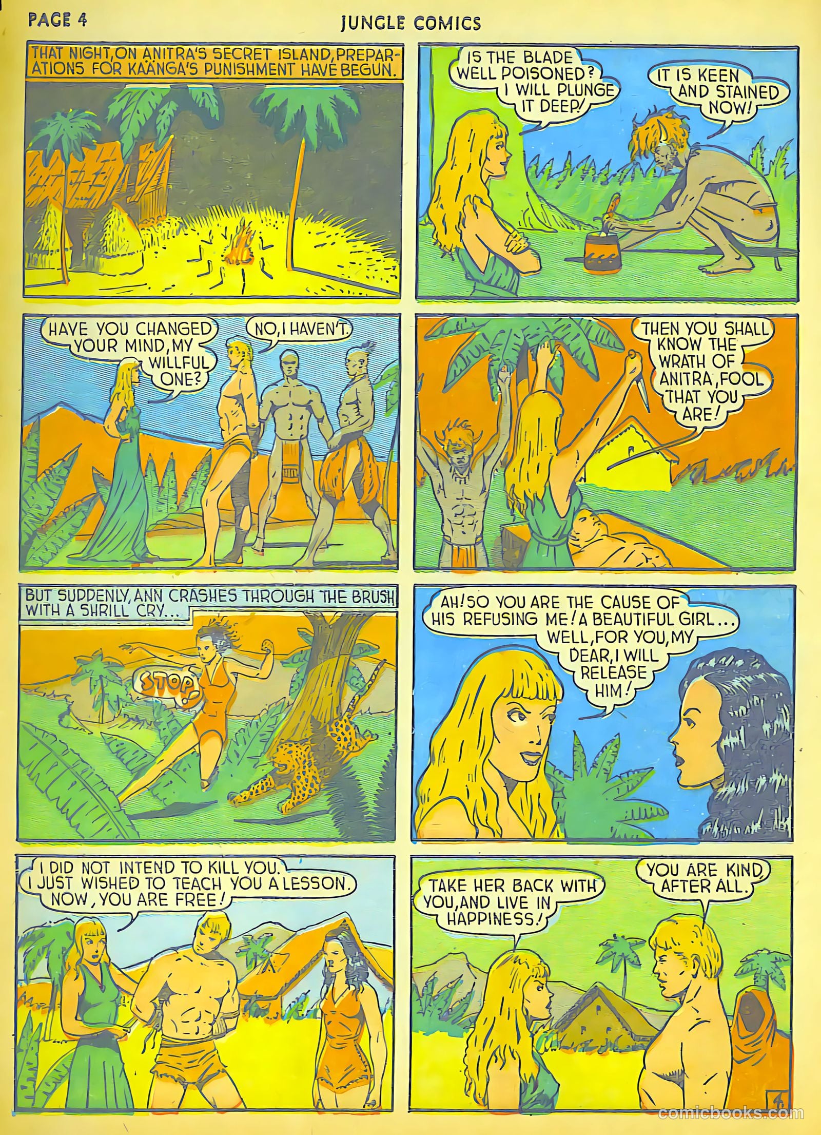Jungle Comics #6 (1940) — page 61 of 68