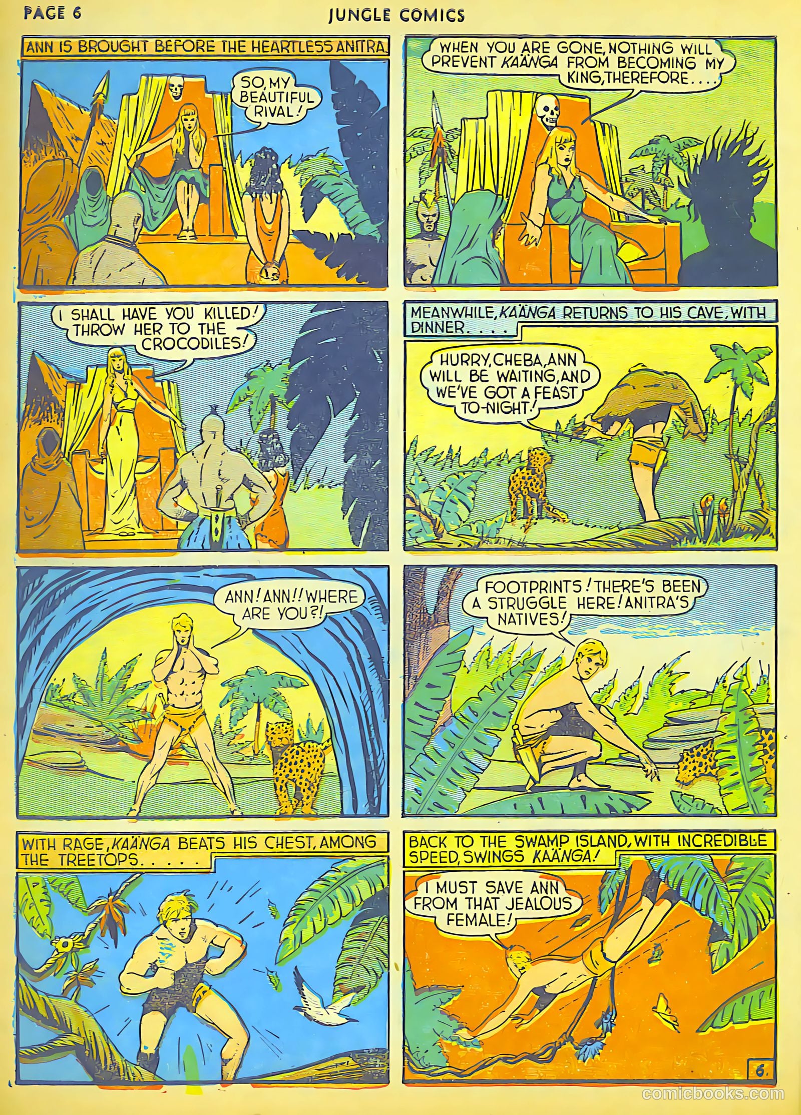 Jungle Comics #6 (1940) — page 63 of 68