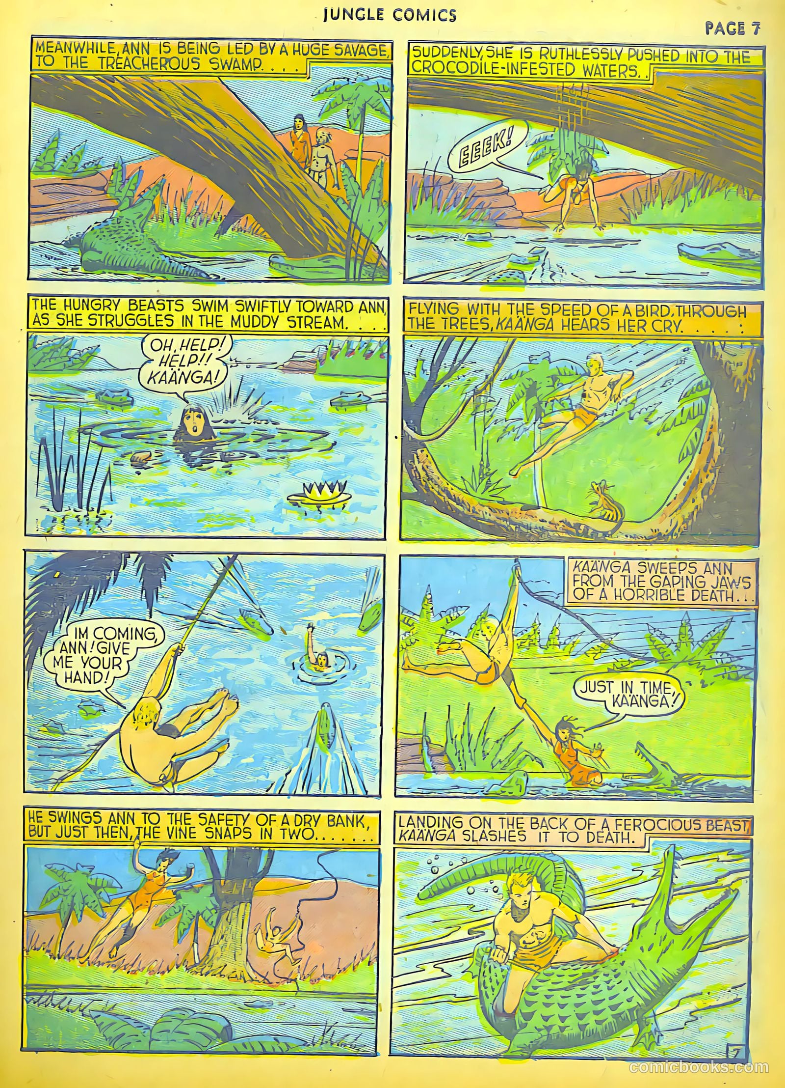 Jungle Comics #6 (1940) — page 64 of 68