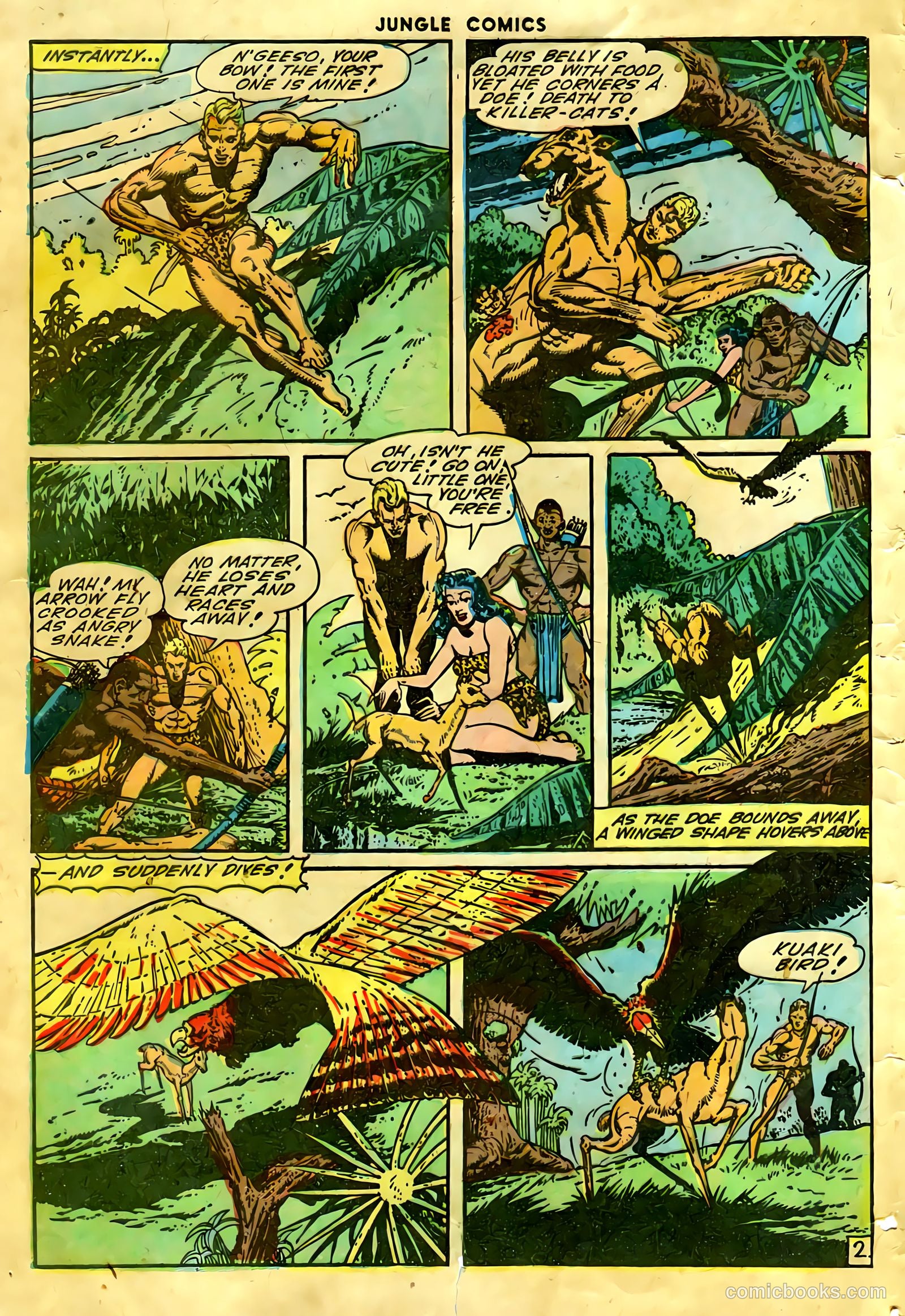 Jungle Comics #60 (1944) — page 5 of 53