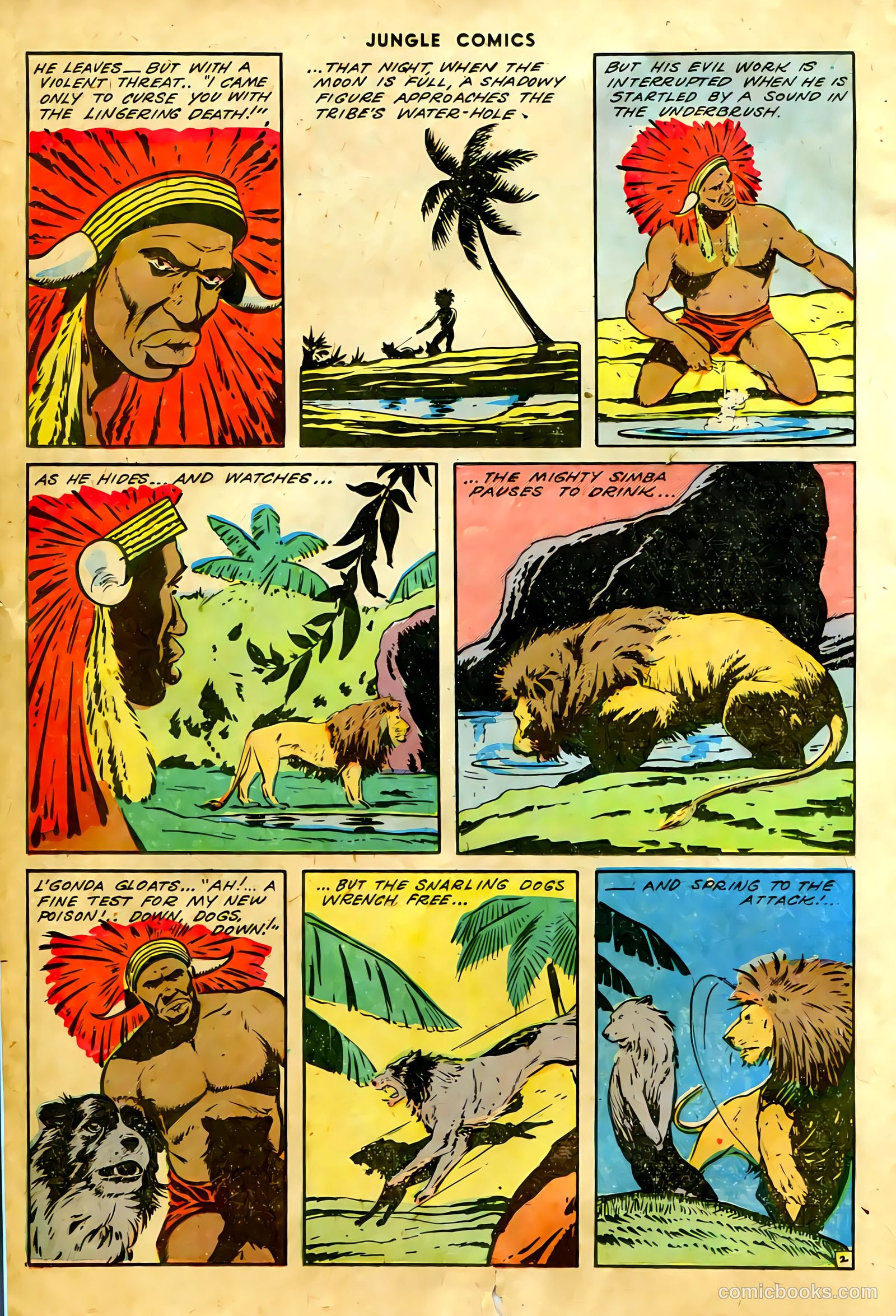 Jungle Comics #60 (1944) — page 33 of 53