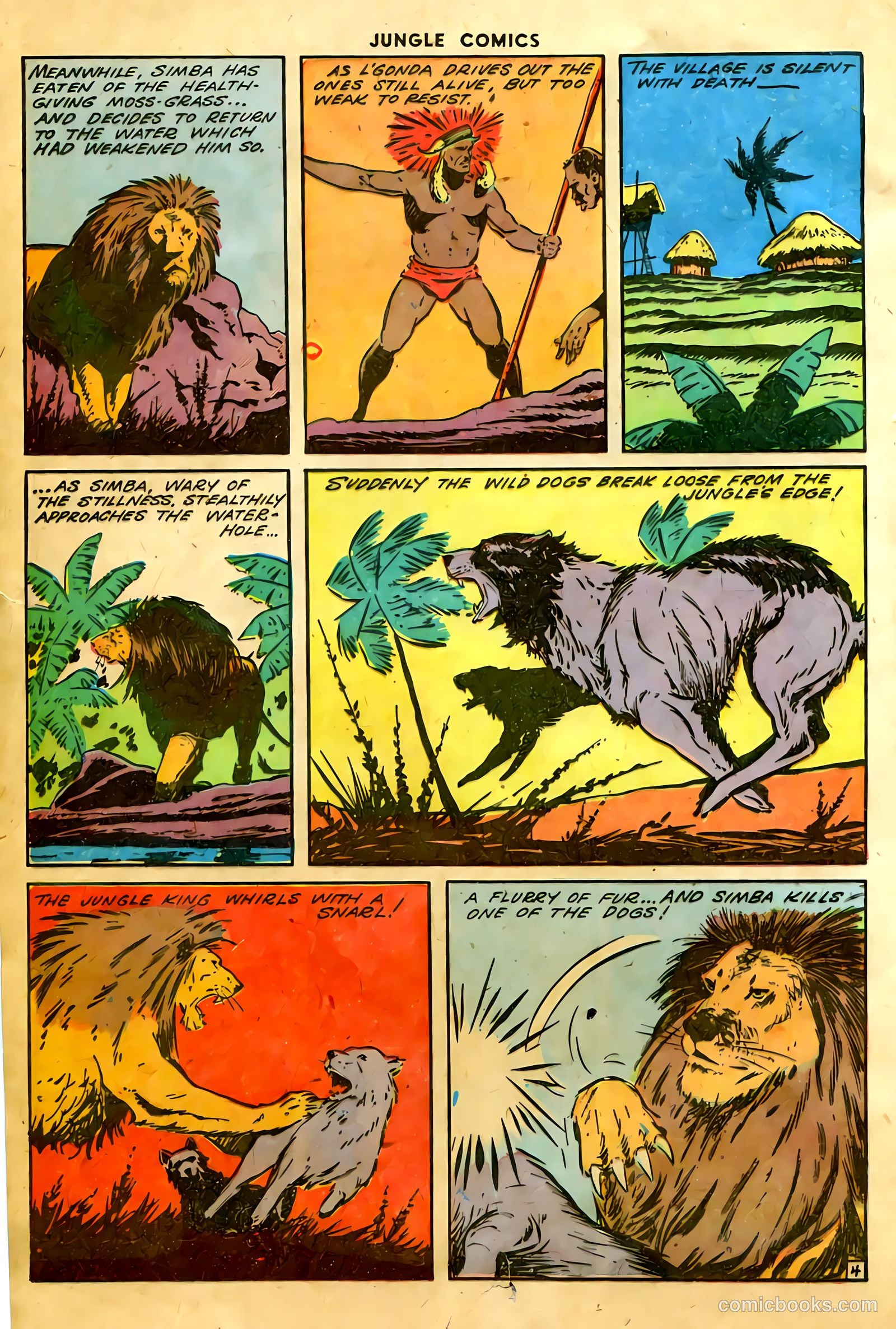 Jungle Comics #60 (1944) — page 35 of 53