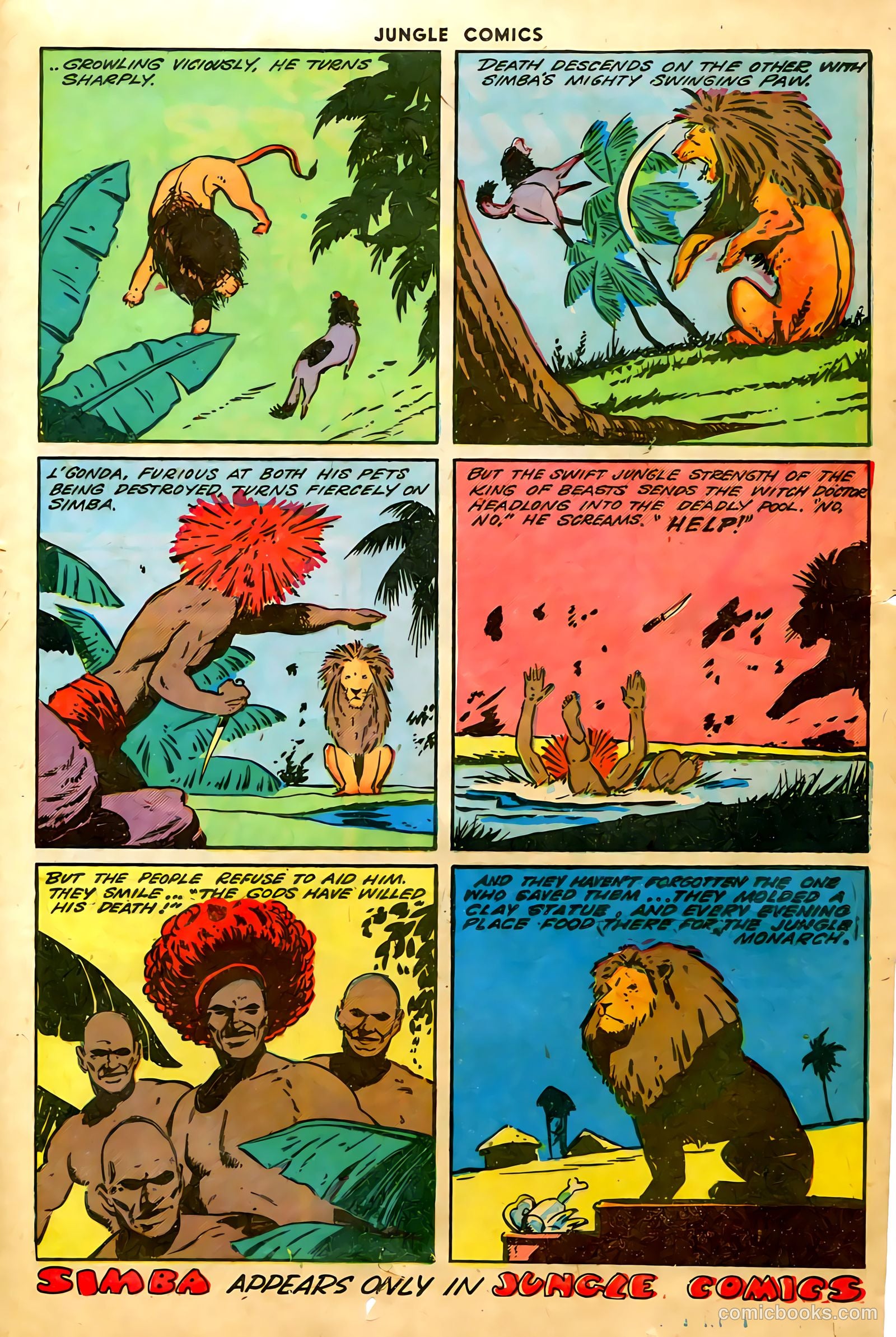 Jungle Comics #60 (1944) — page 36 of 53