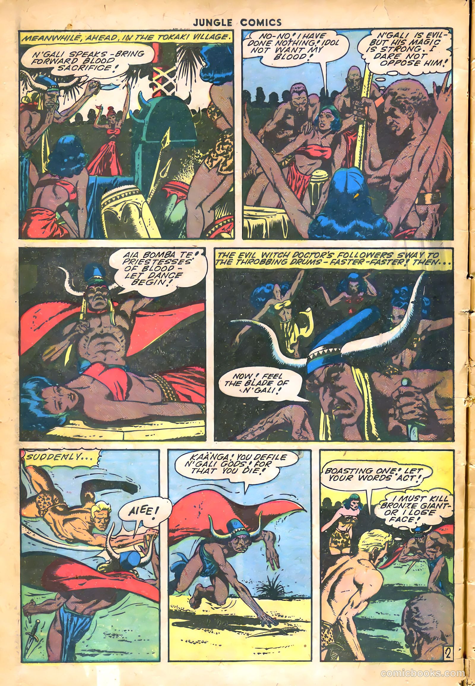Jungle Comics #61 (1945) — page 4 of 52