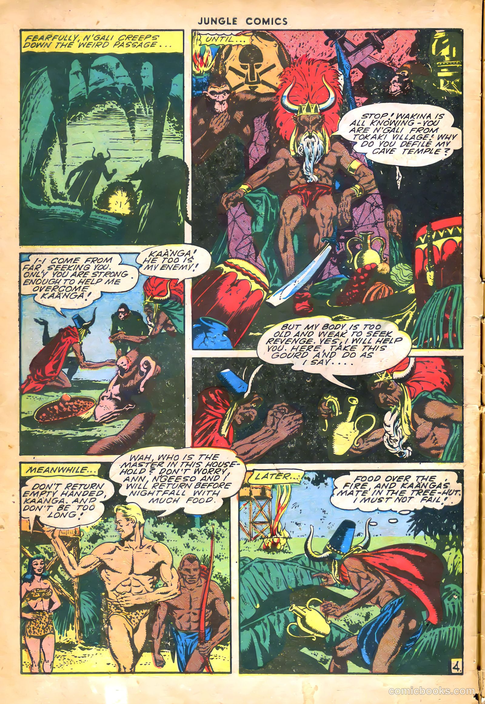 Jungle Comics #61 (1945) — page 6 of 52