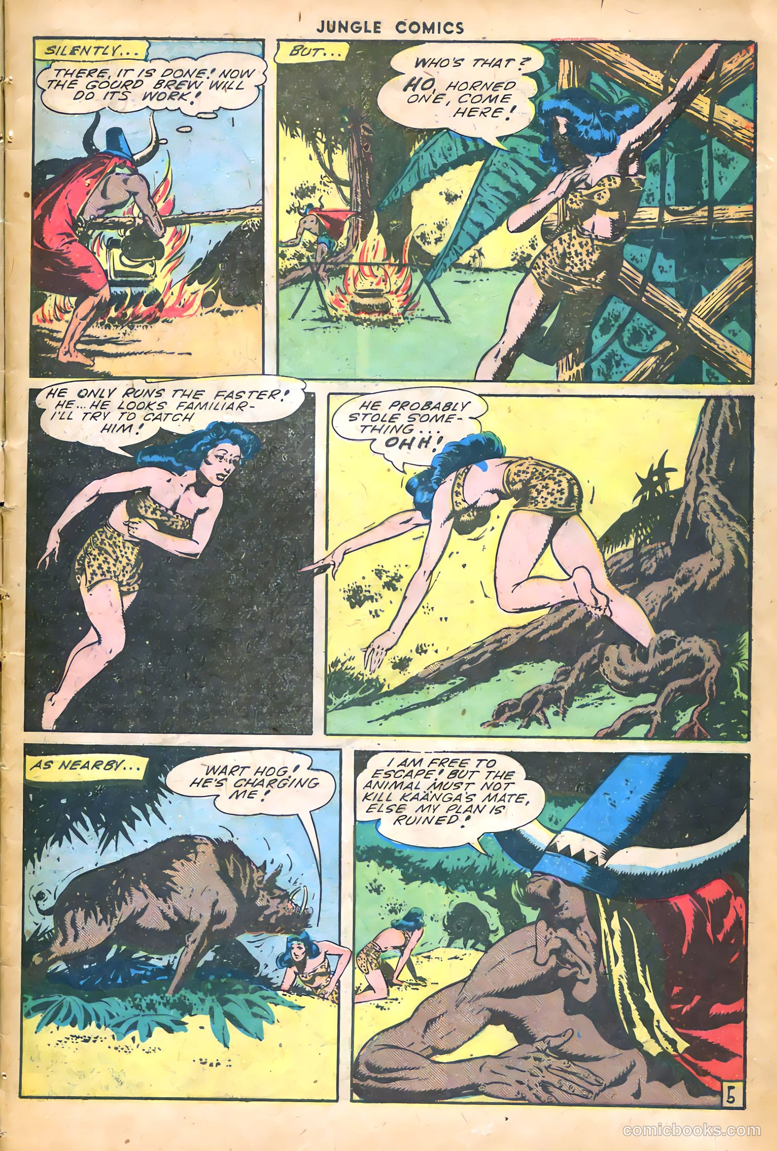 Jungle Comics #61 (1945) — page 7 of 52