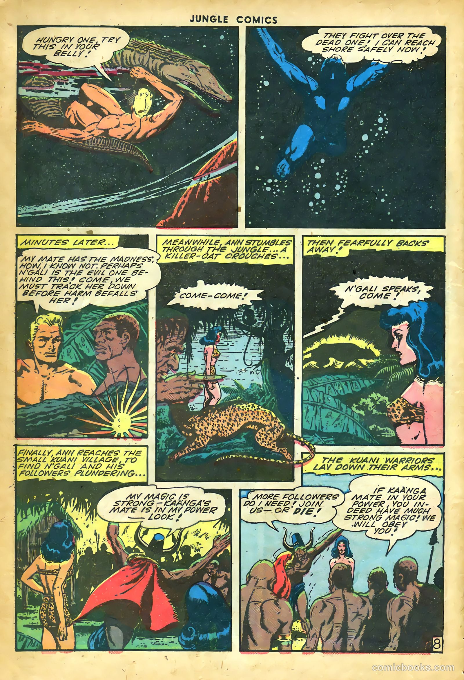 Jungle Comics #61 (1945) — page 10 of 52