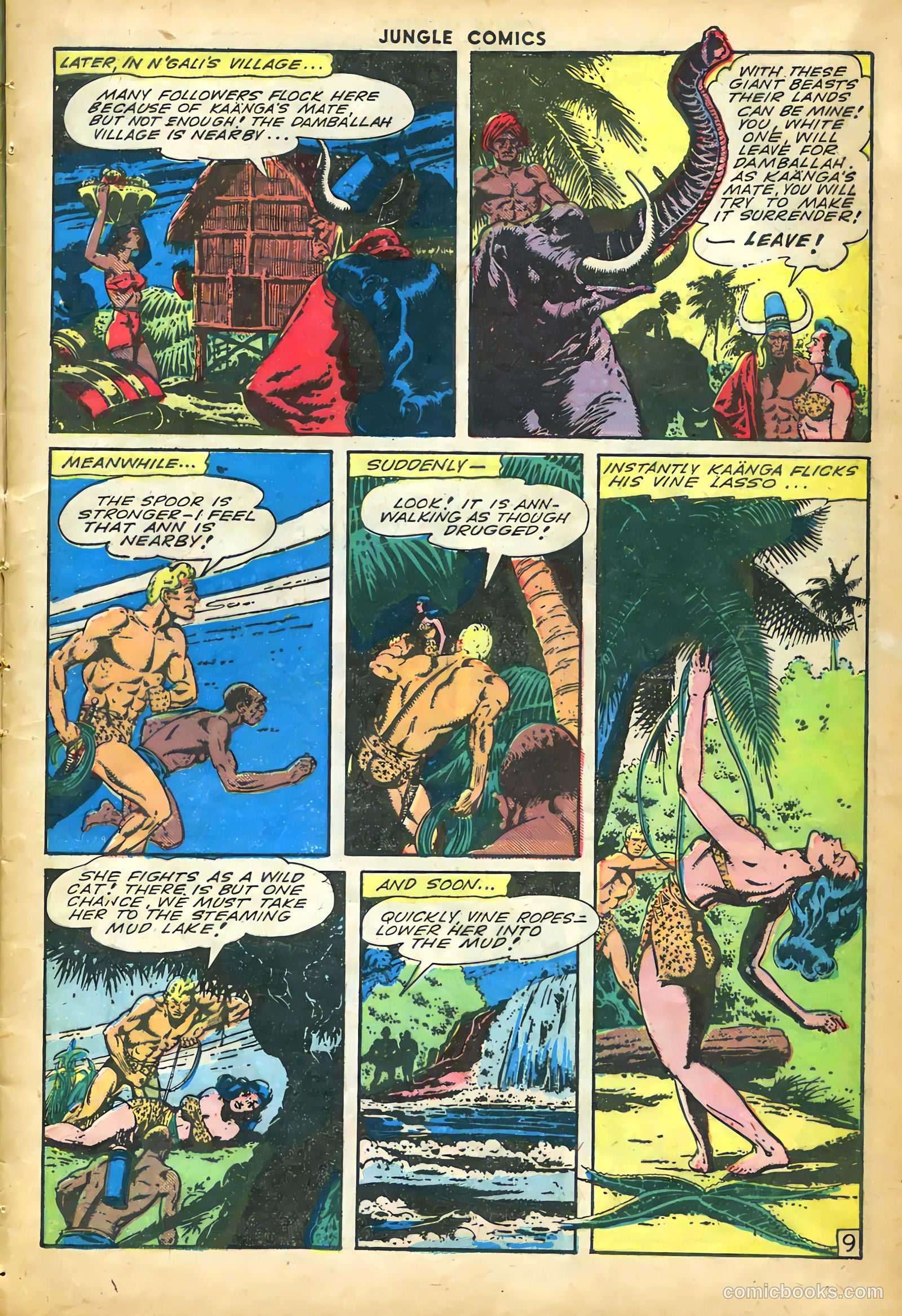 Jungle Comics #61 (1945) — page 11 of 52