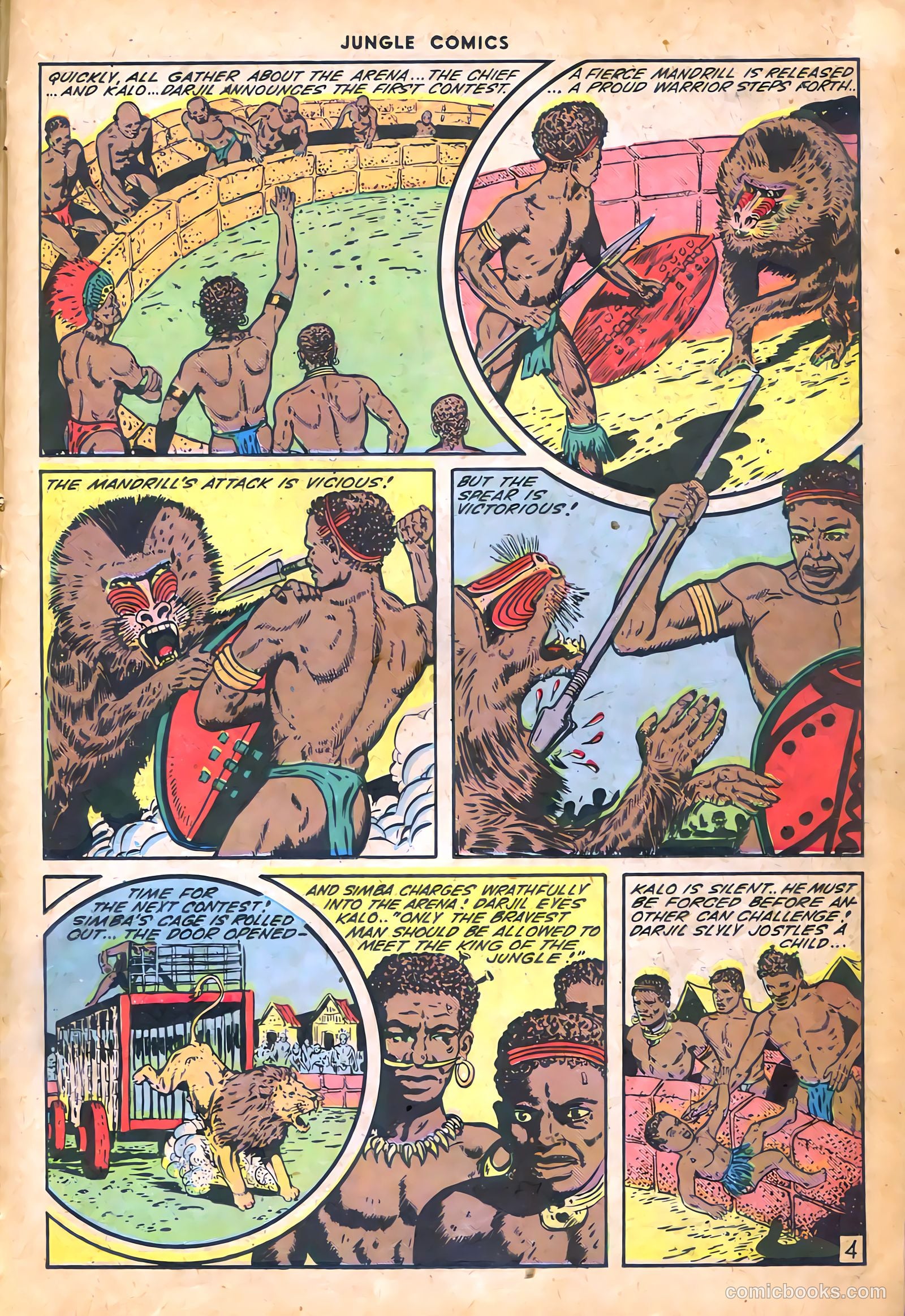 Jungle Comics #61 (1945) — page 33 of 52