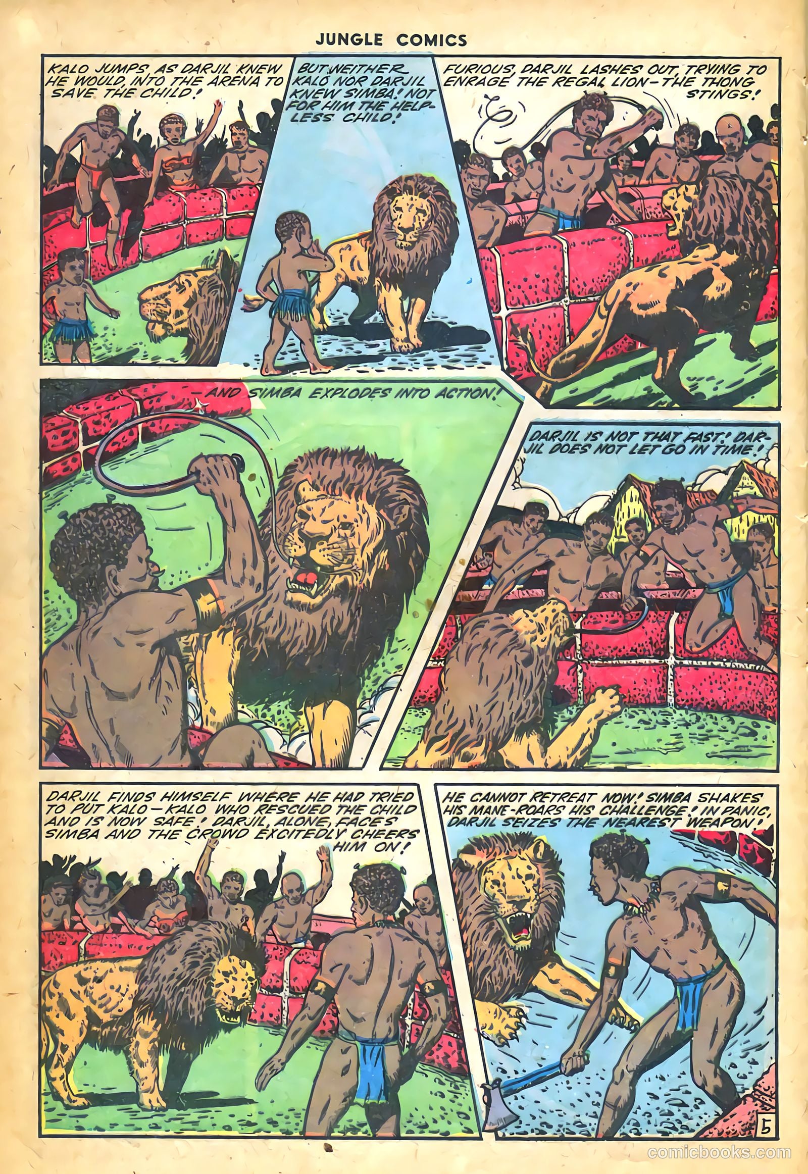 Jungle Comics #61 (1945) — page 34 of 52