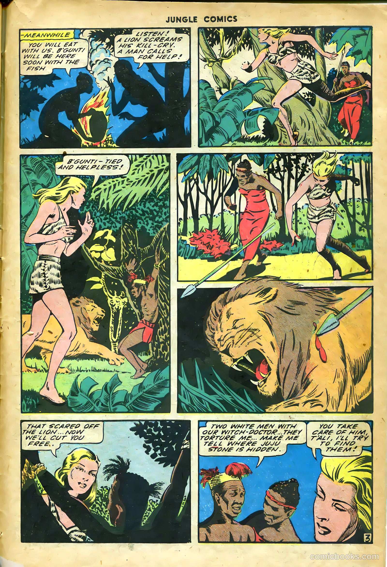 Jungle Comics #61 (1945) — page 45 of 52
