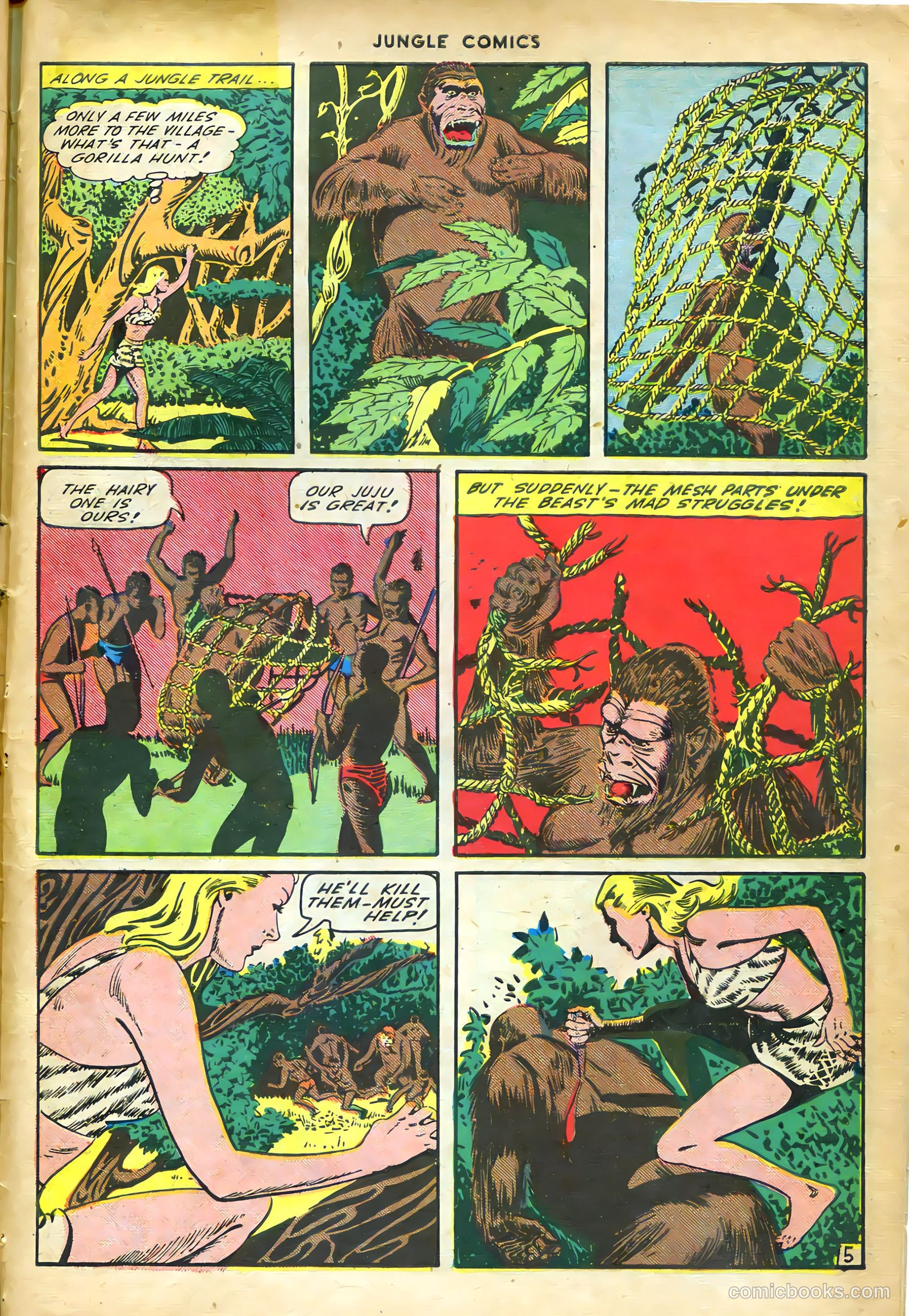 Jungle Comics #61 (1945) — page 47 of 52