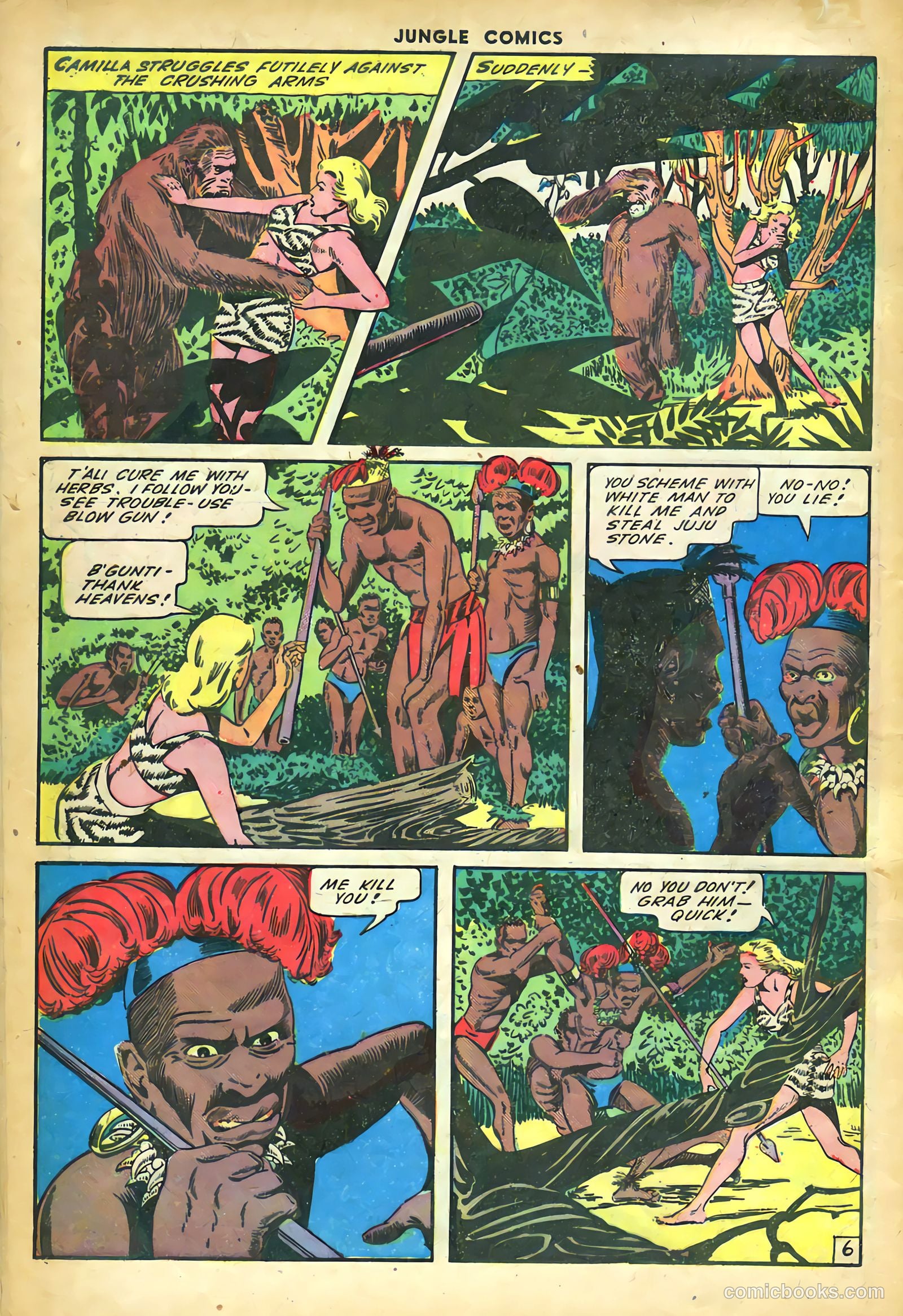 Jungle Comics #61 (1945) — page 48 of 52