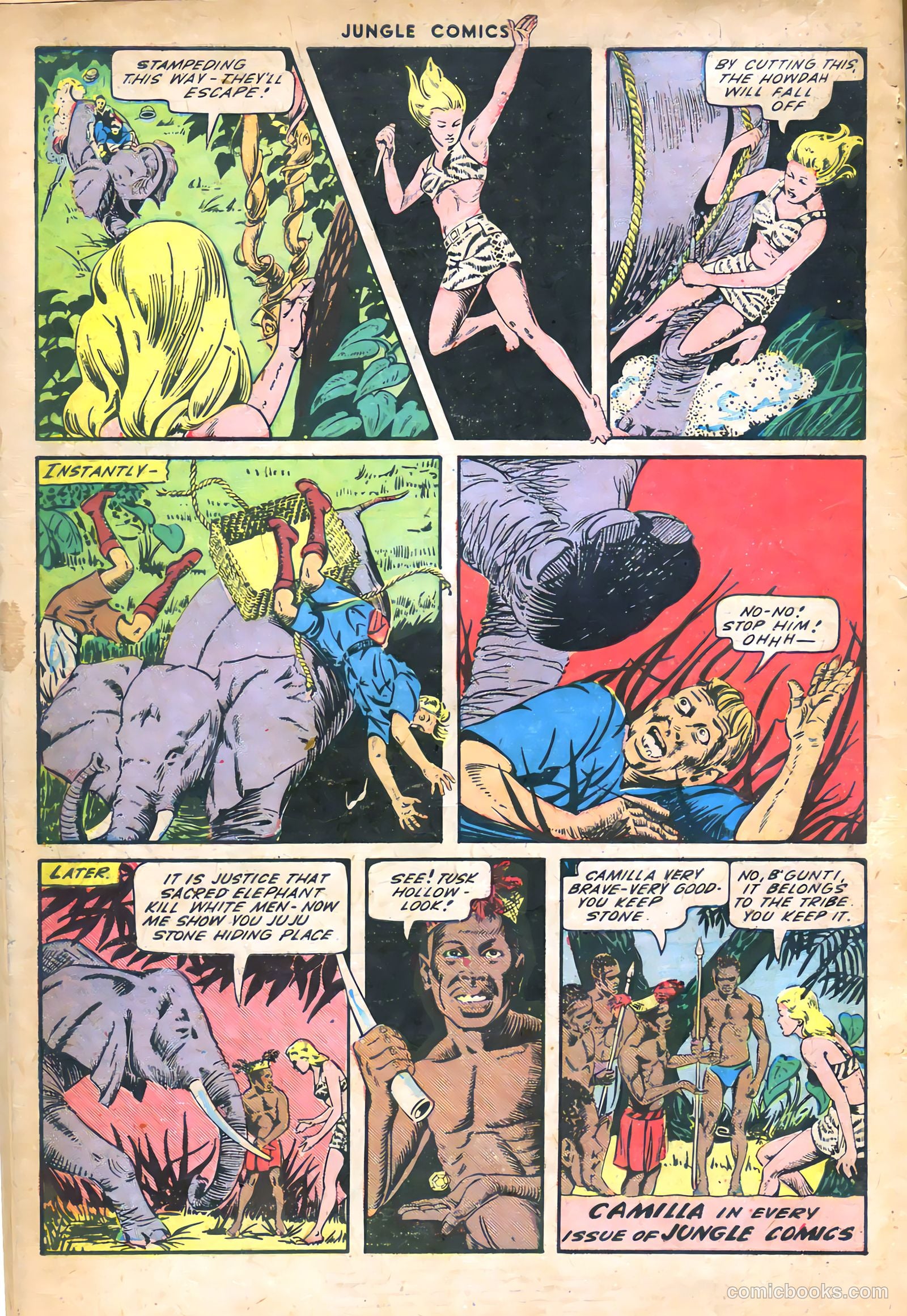 Jungle Comics #61 (1945) — page 50 of 52