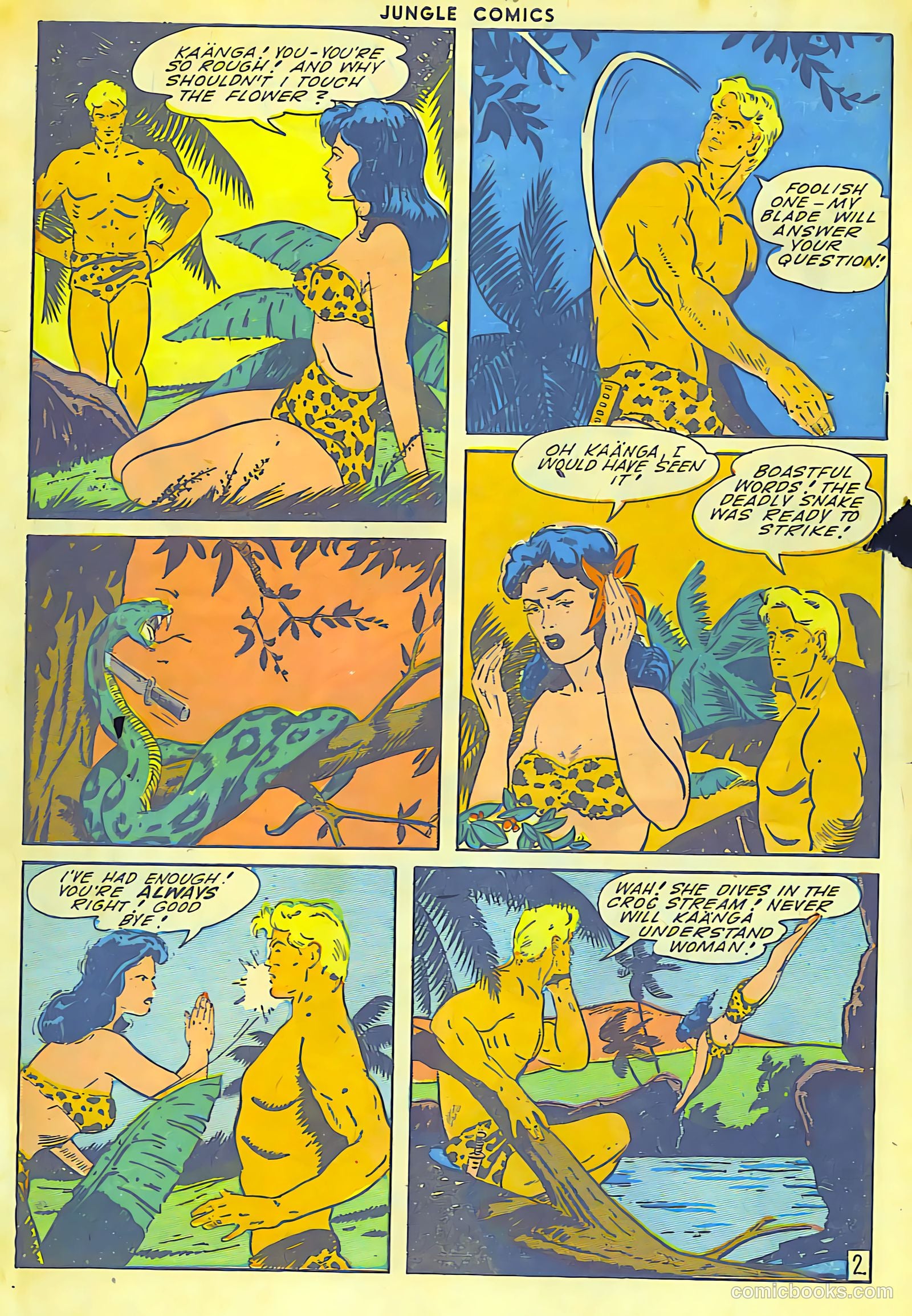 Jungle Comics #62 (1945) — page 4 of 52