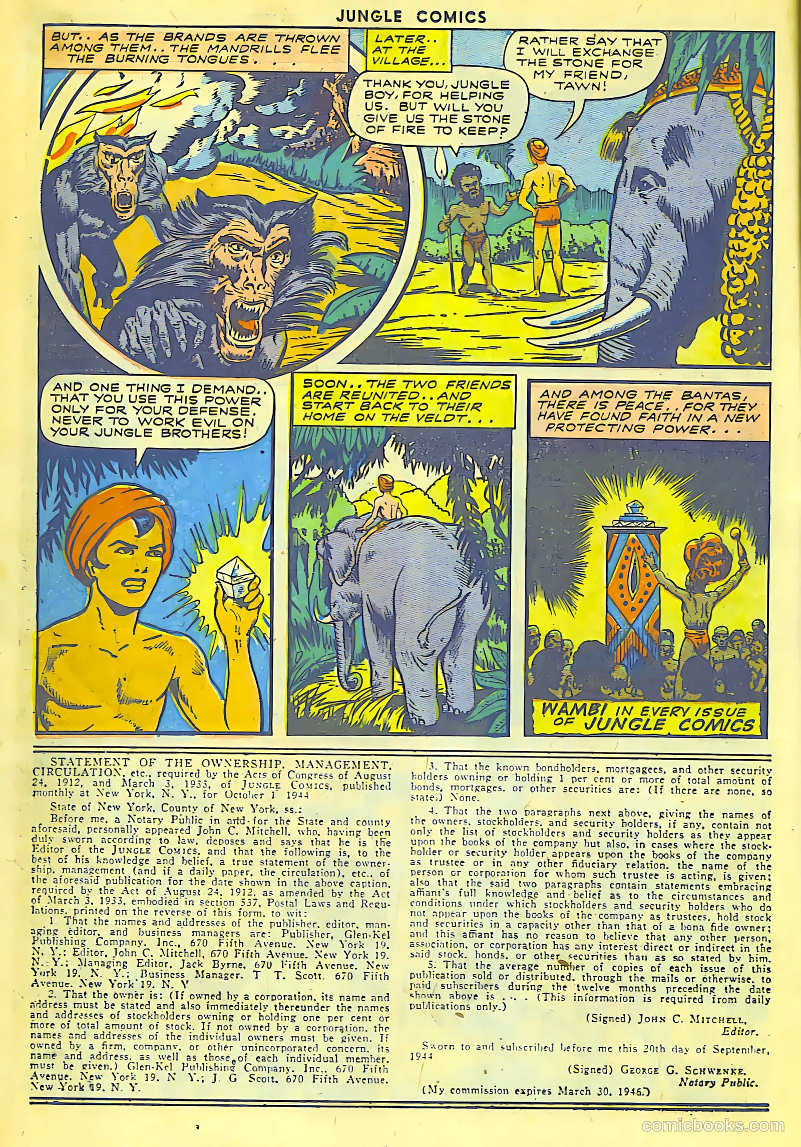 Jungle Comics #62 (1945) — page 22 of 52