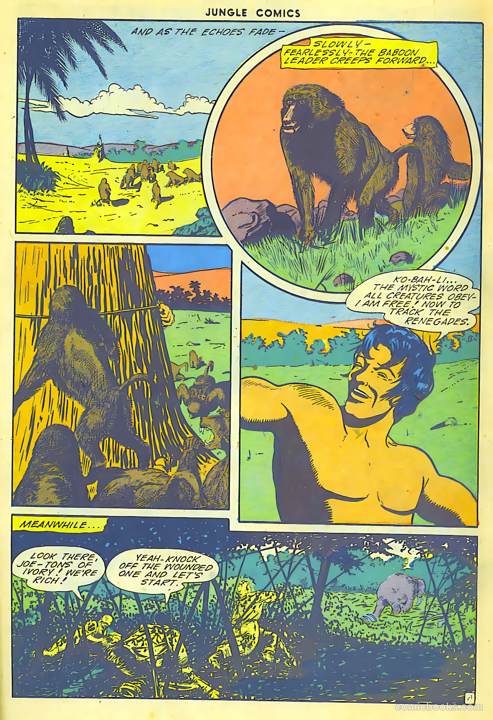 Jungle Comics #62 (1945) — page 33 of 52