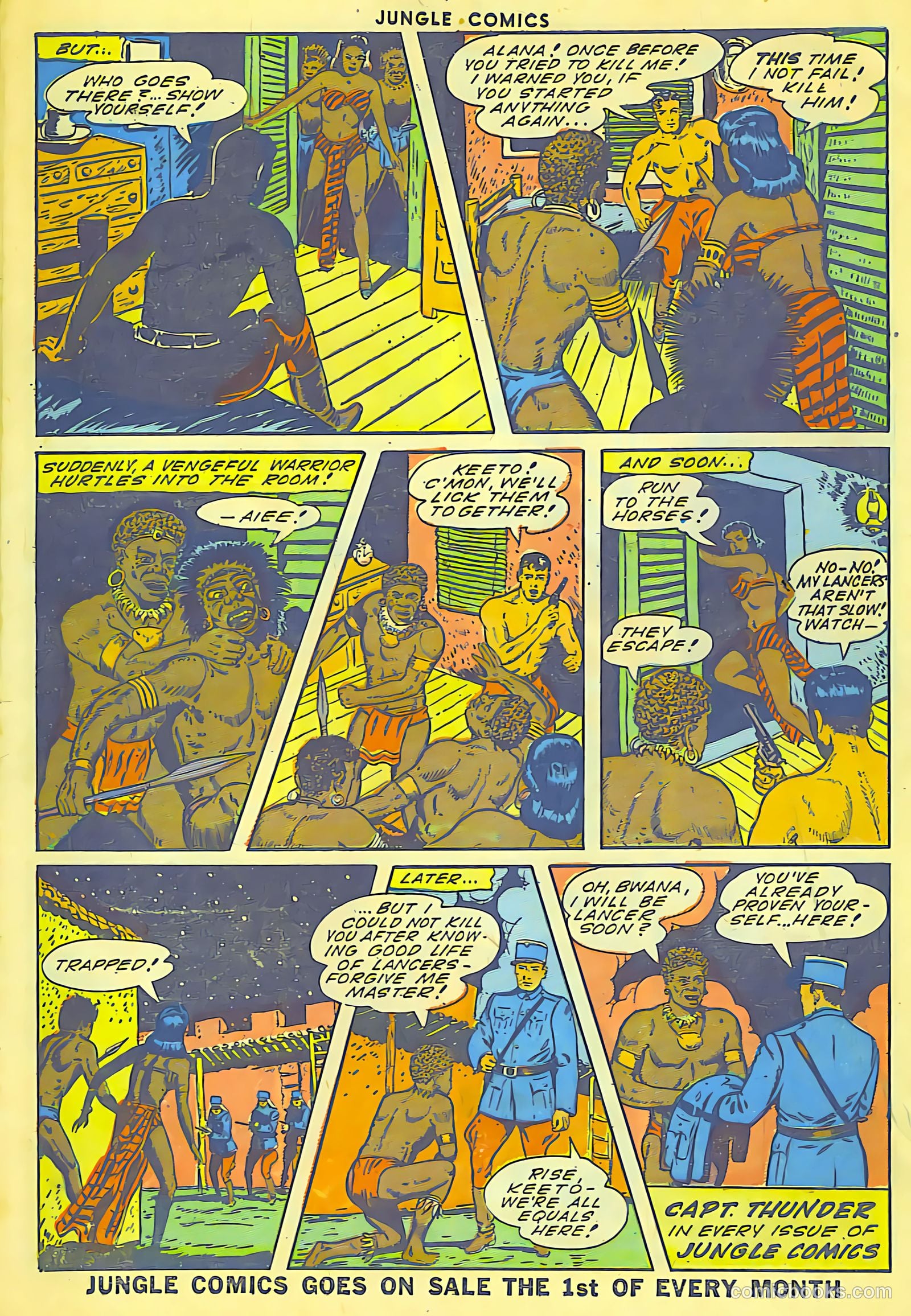 Jungle Comics #62 (1945) — page 42 of 52