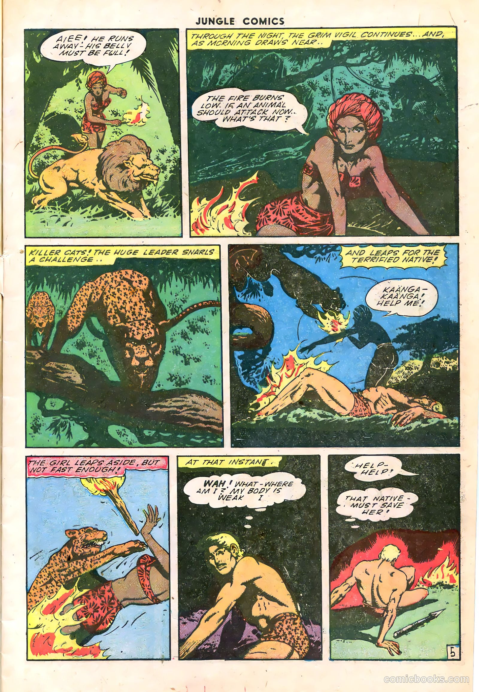 Jungle Comics #63 (1945) — page 8 of 53