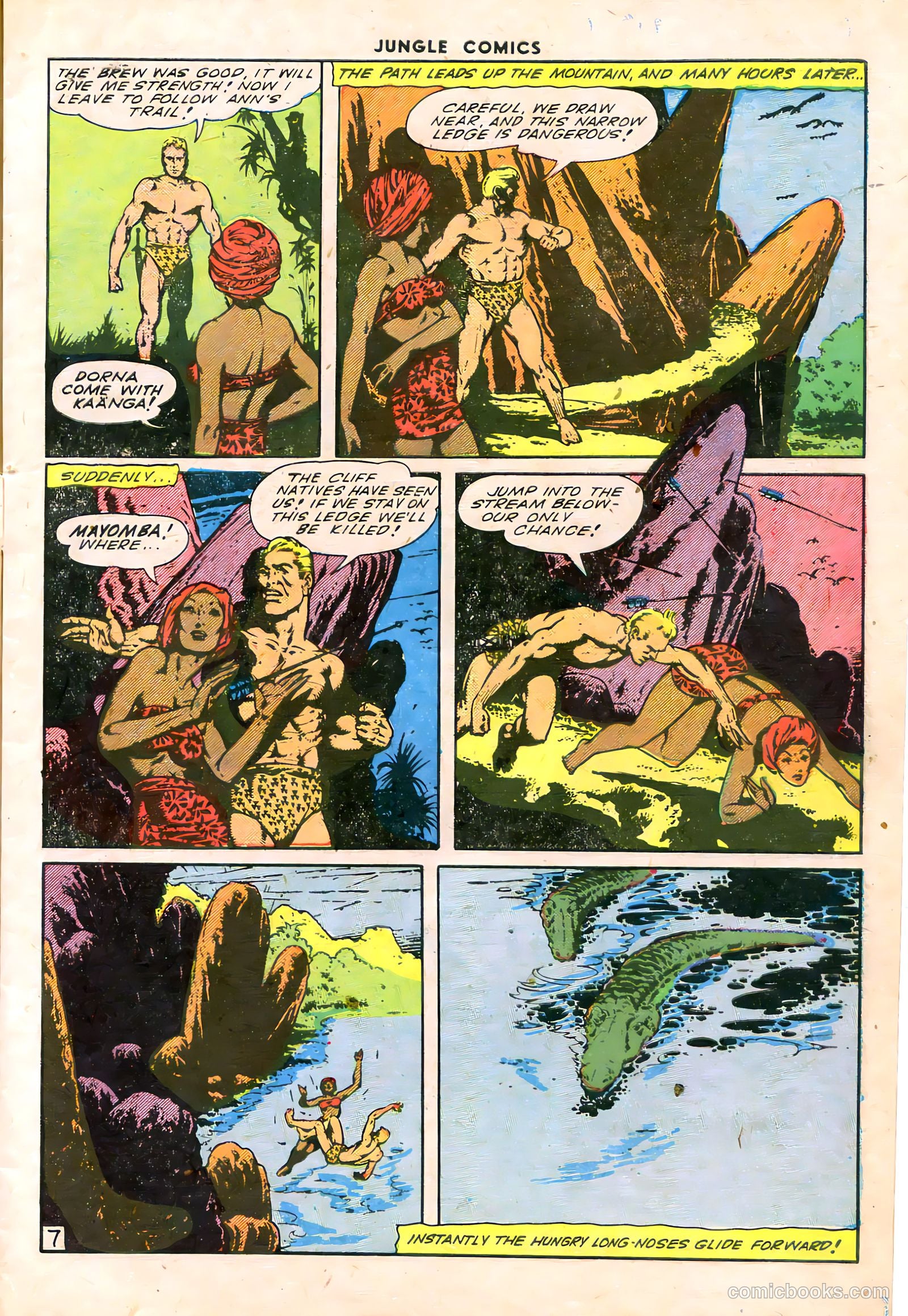 Jungle Comics #63 (1945) — page 10 of 53