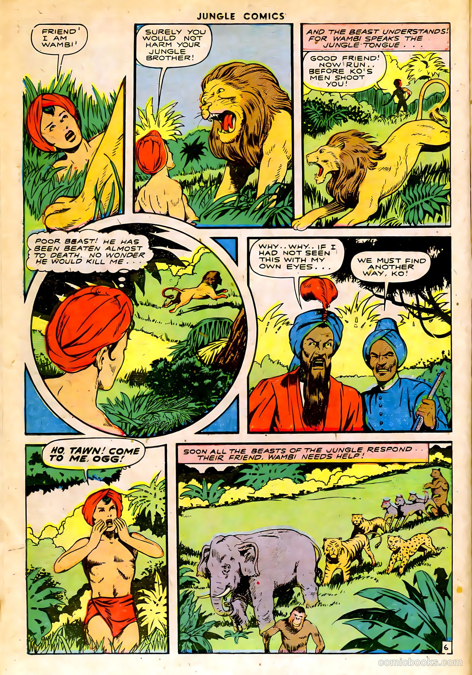 Jungle Comics #63 (1945) — page 21 of 53