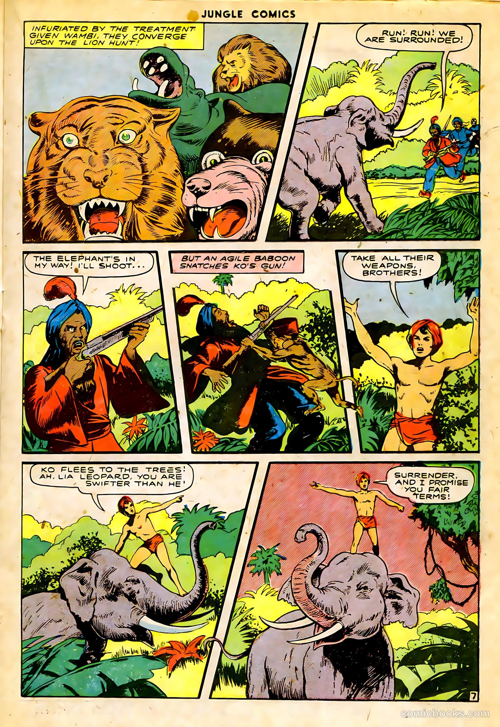Jungle Comics #63 (1945) — page 22 of 53