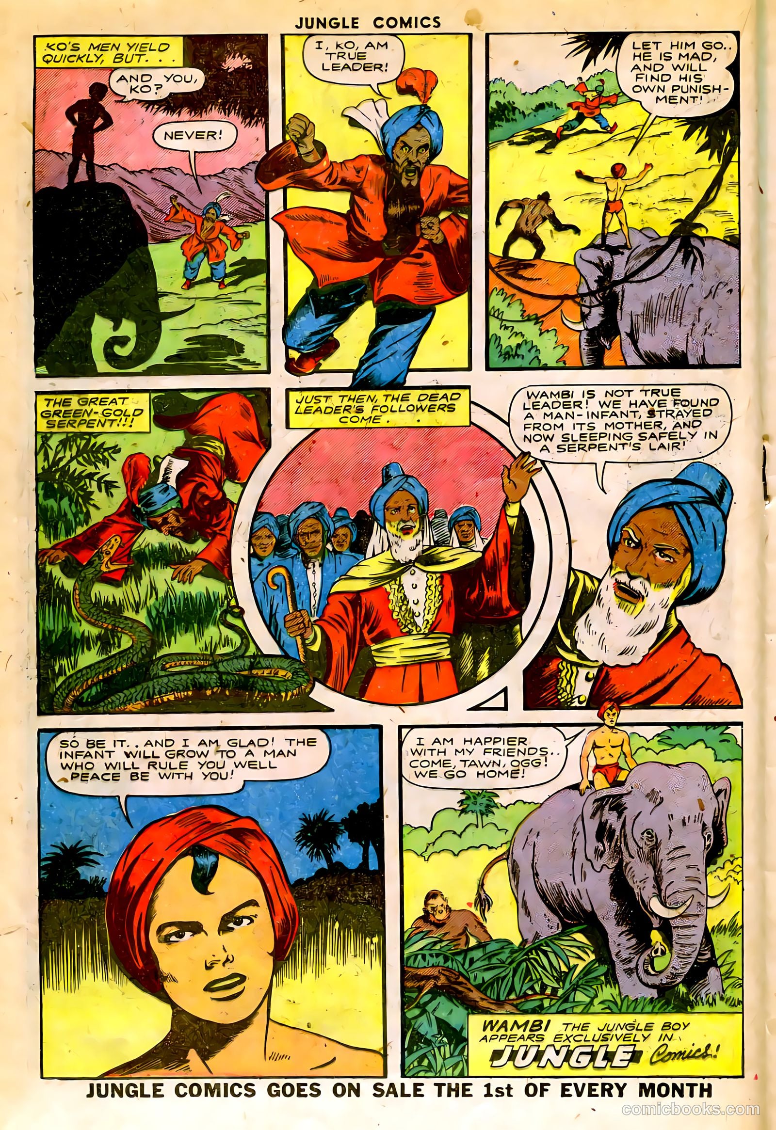 Jungle Comics #63 (1945) — page 23 of 53