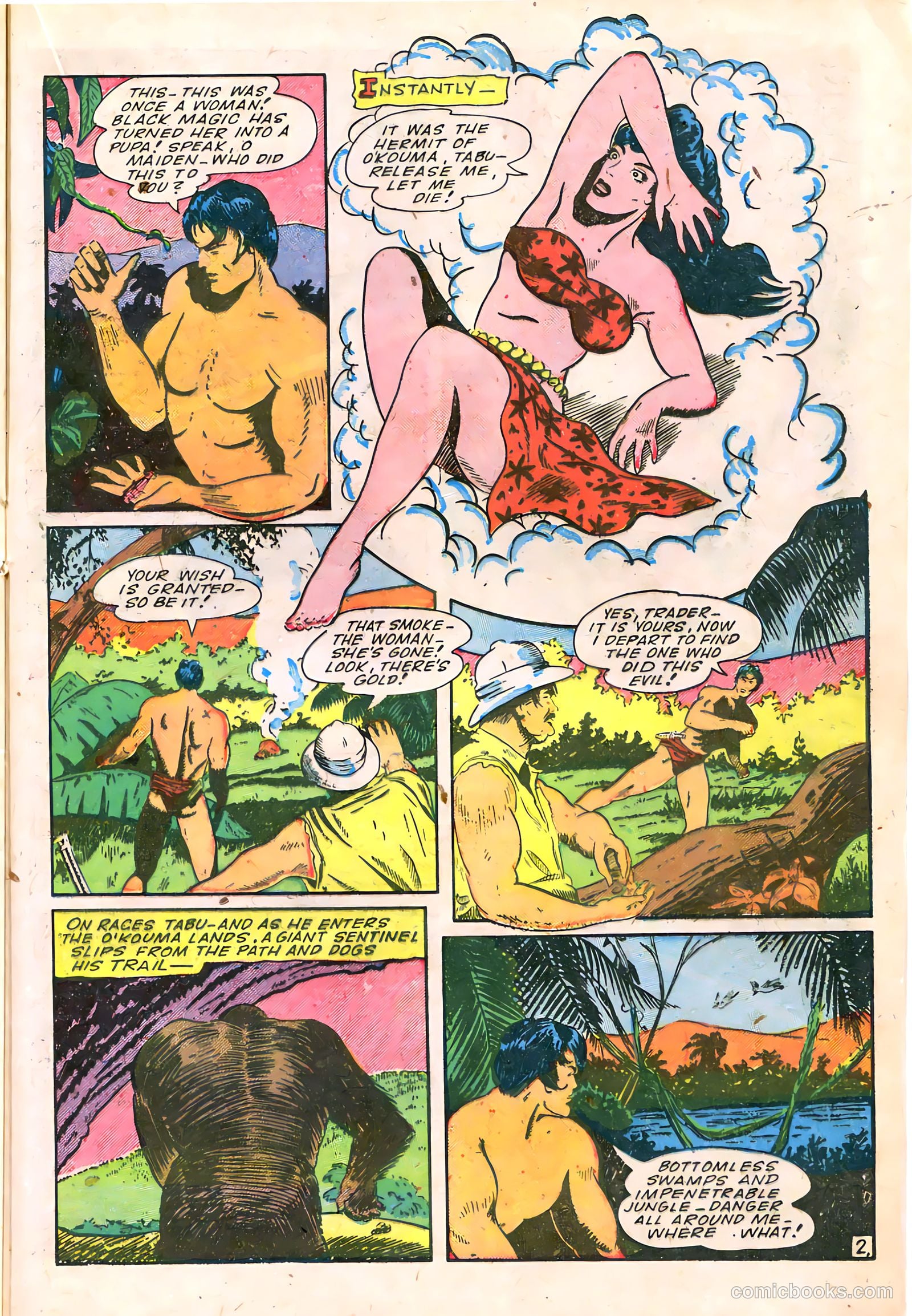 Jungle Comics #63 (1945) — page 32 of 53