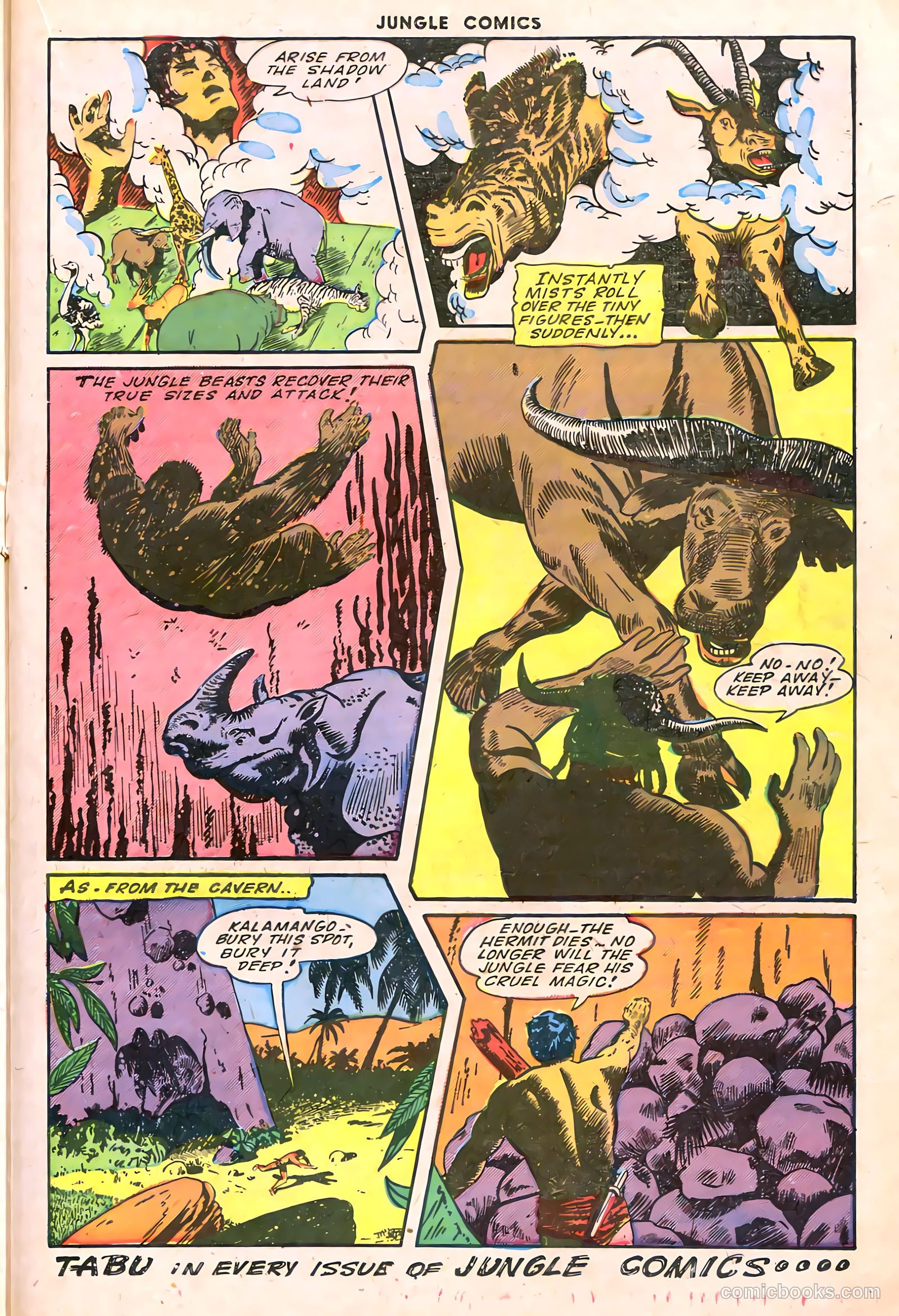 Jungle Comics #63 (1945) — page 36 of 53
