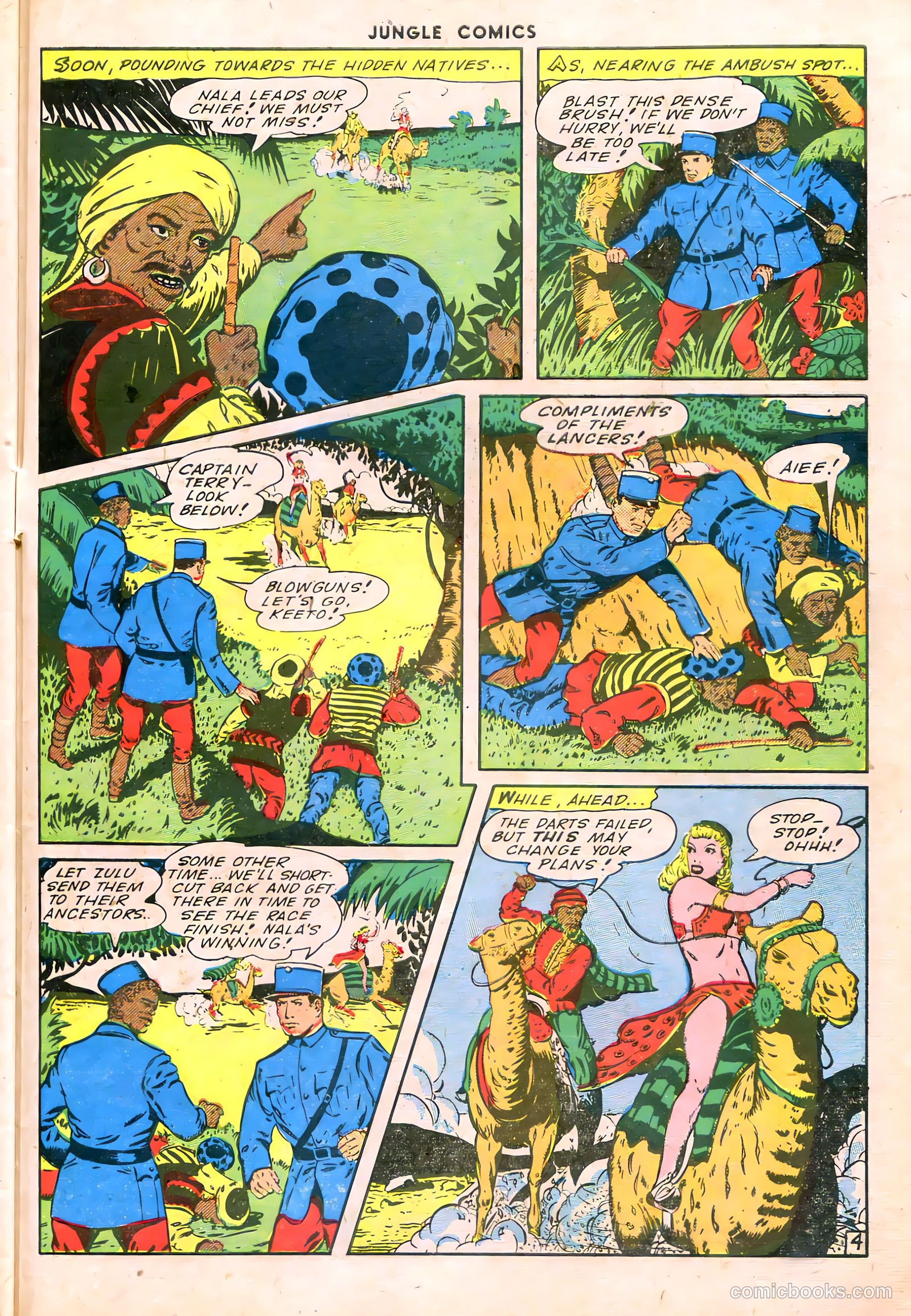 Jungle Comics #63 (1945) — page 42 of 53