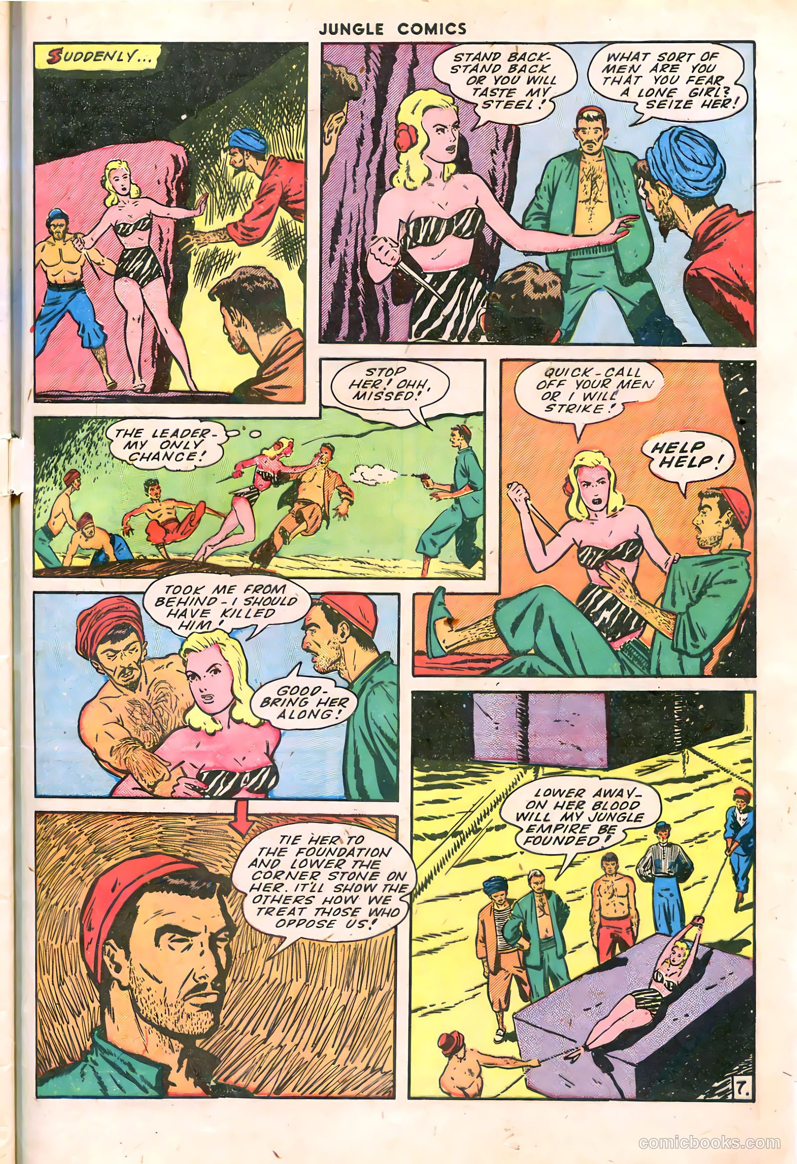 Jungle Comics #63 (1945) — page 50 of 53