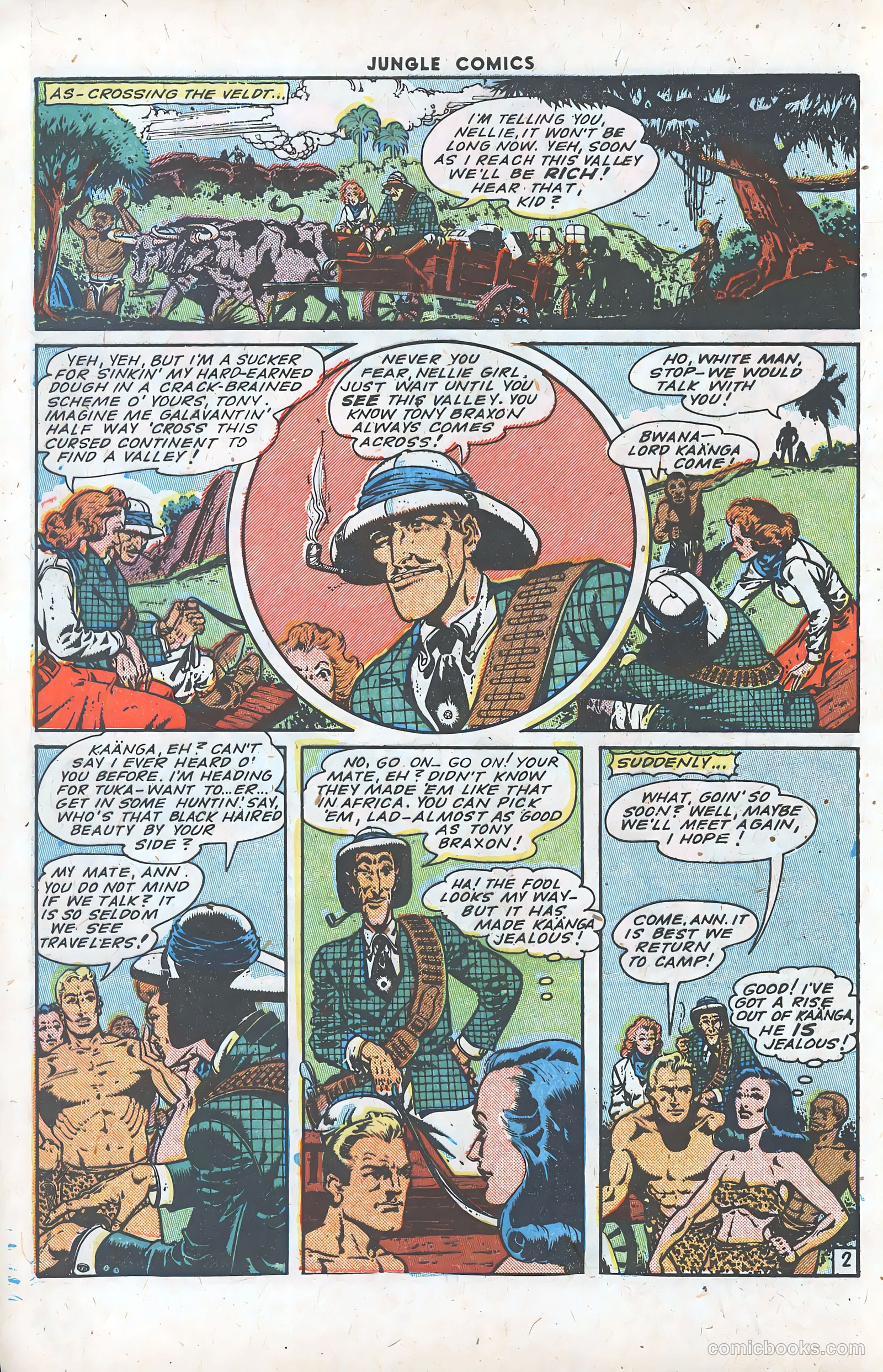 Jungle Comics #64 (1945) — page 4 of 52