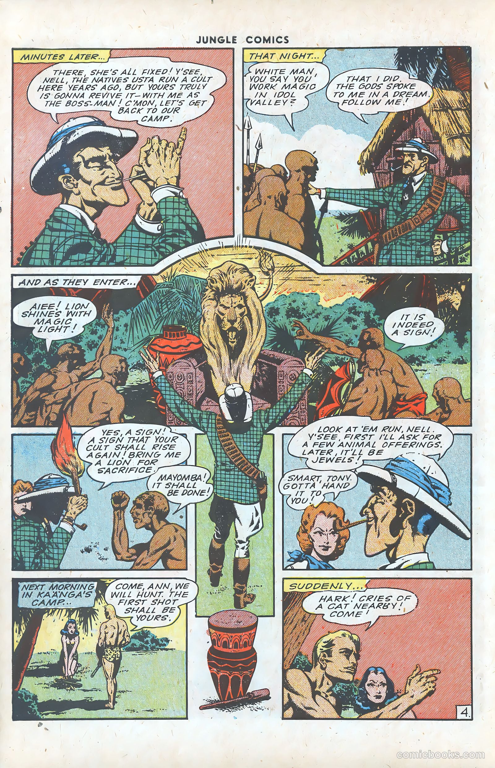 Jungle Comics #64 (1945) — page 6 of 52
