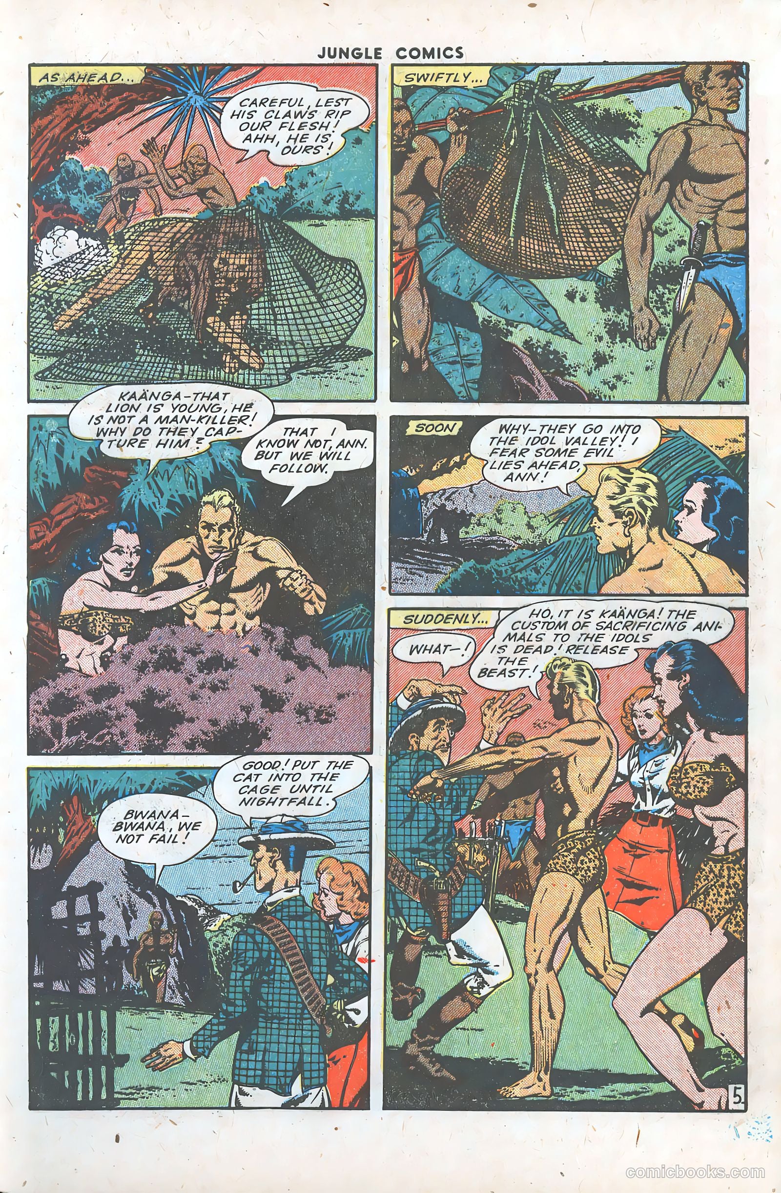 Jungle Comics #64 (1945) — page 7 of 52