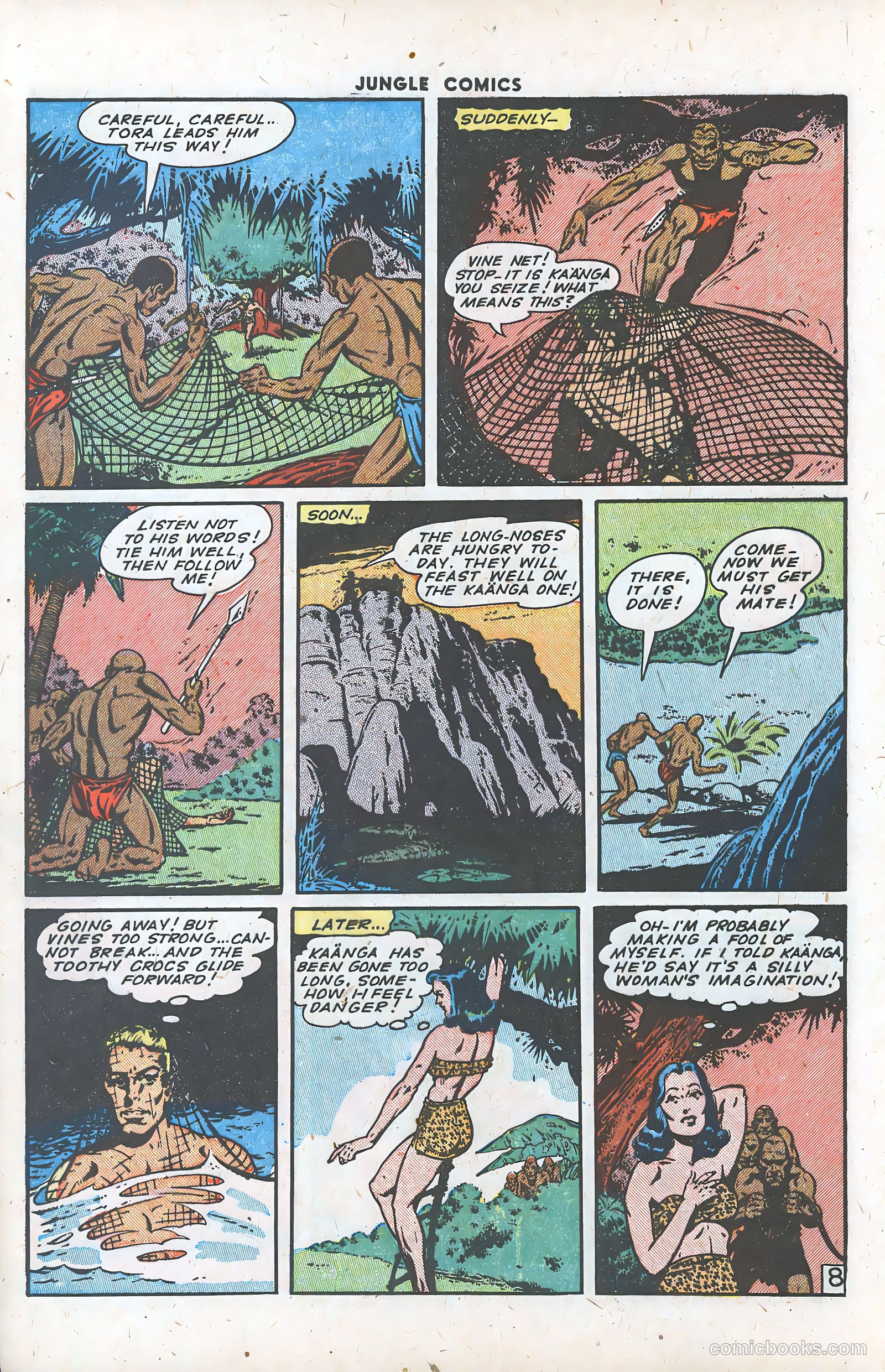 Jungle Comics #64 (1945) — page 10 of 52