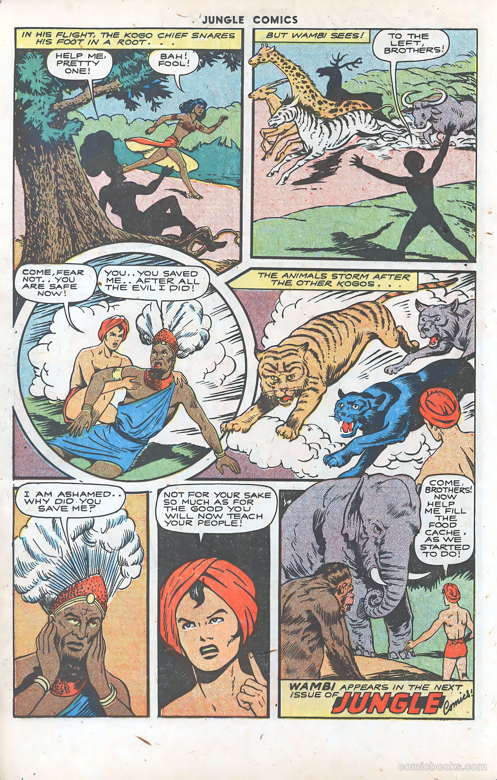 Jungle Comics #64 (1945) — page 22 of 52