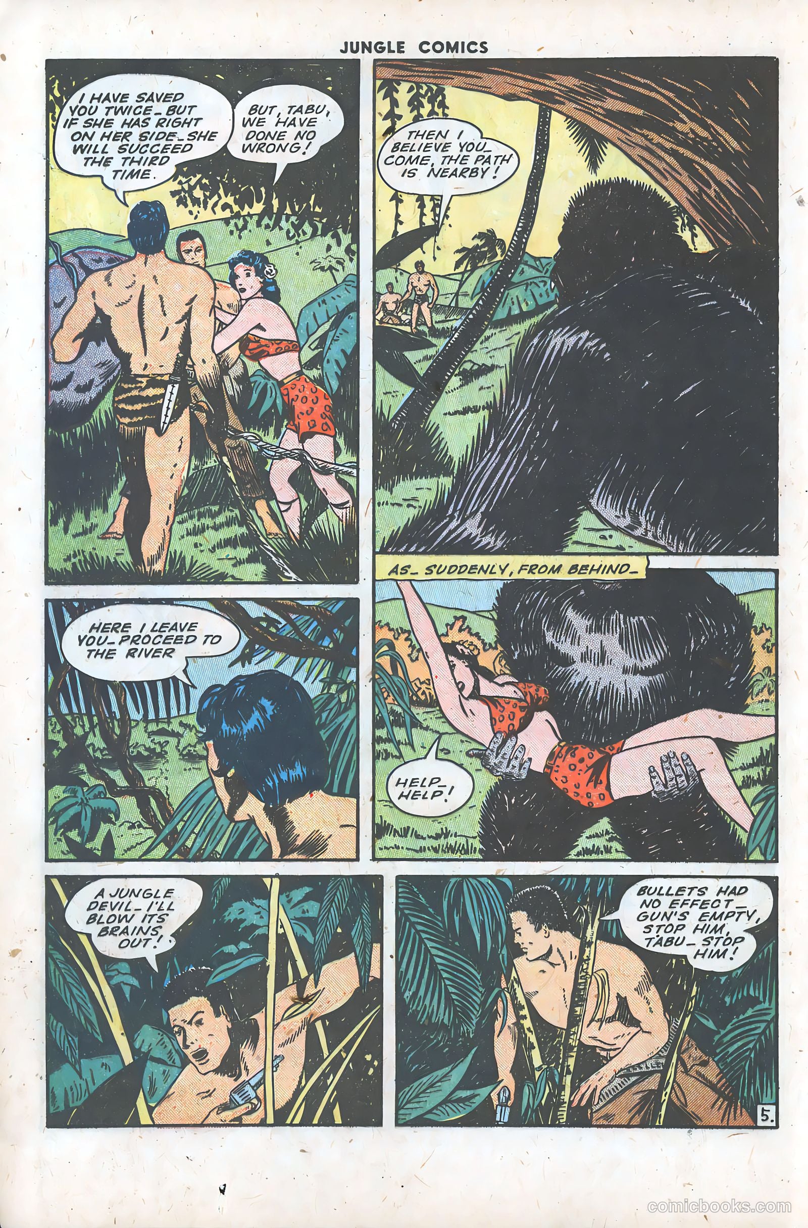 Jungle Comics #64 (1945) — page 34 of 52