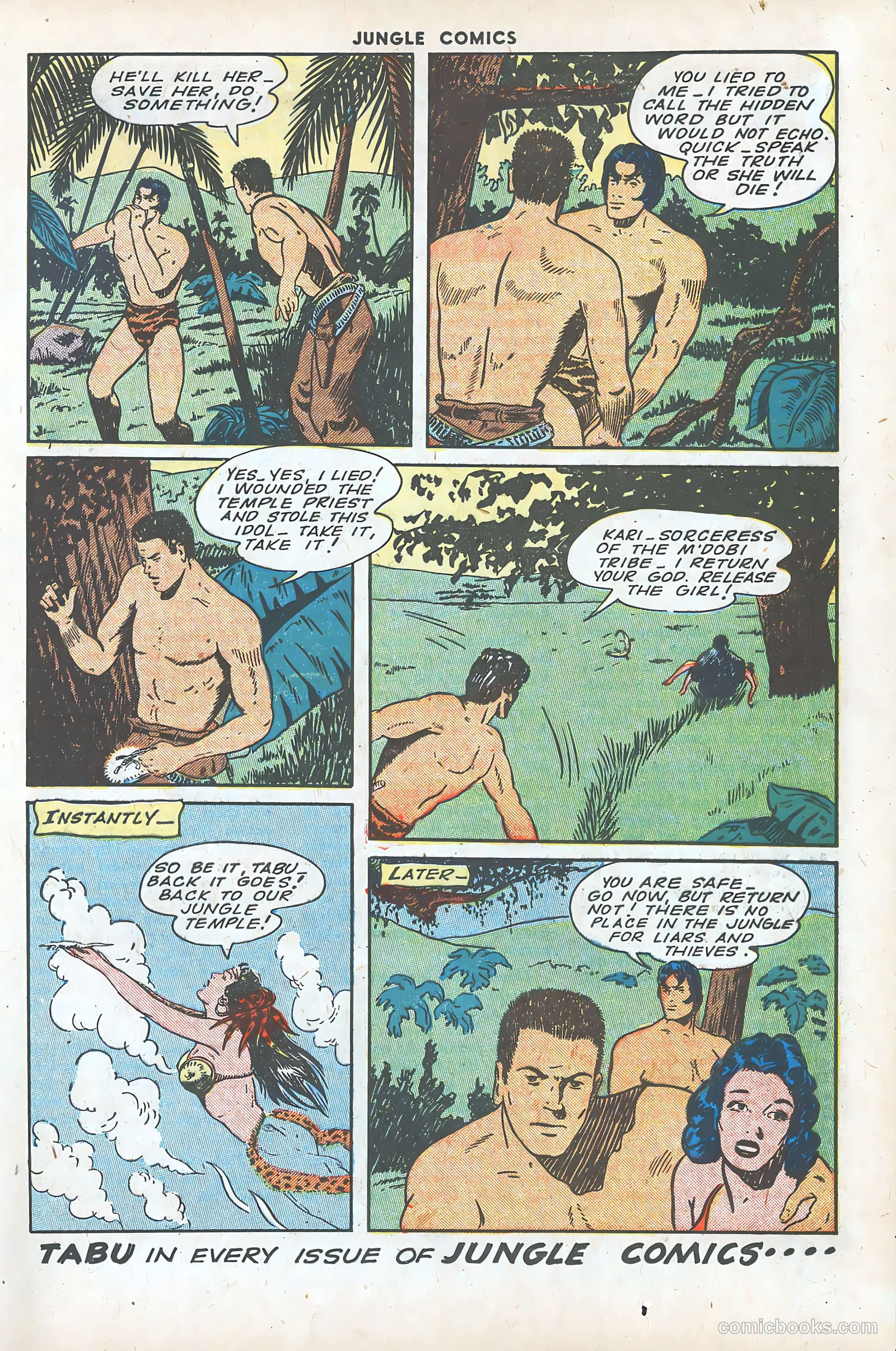 Jungle Comics #64 (1945) — page 35 of 52