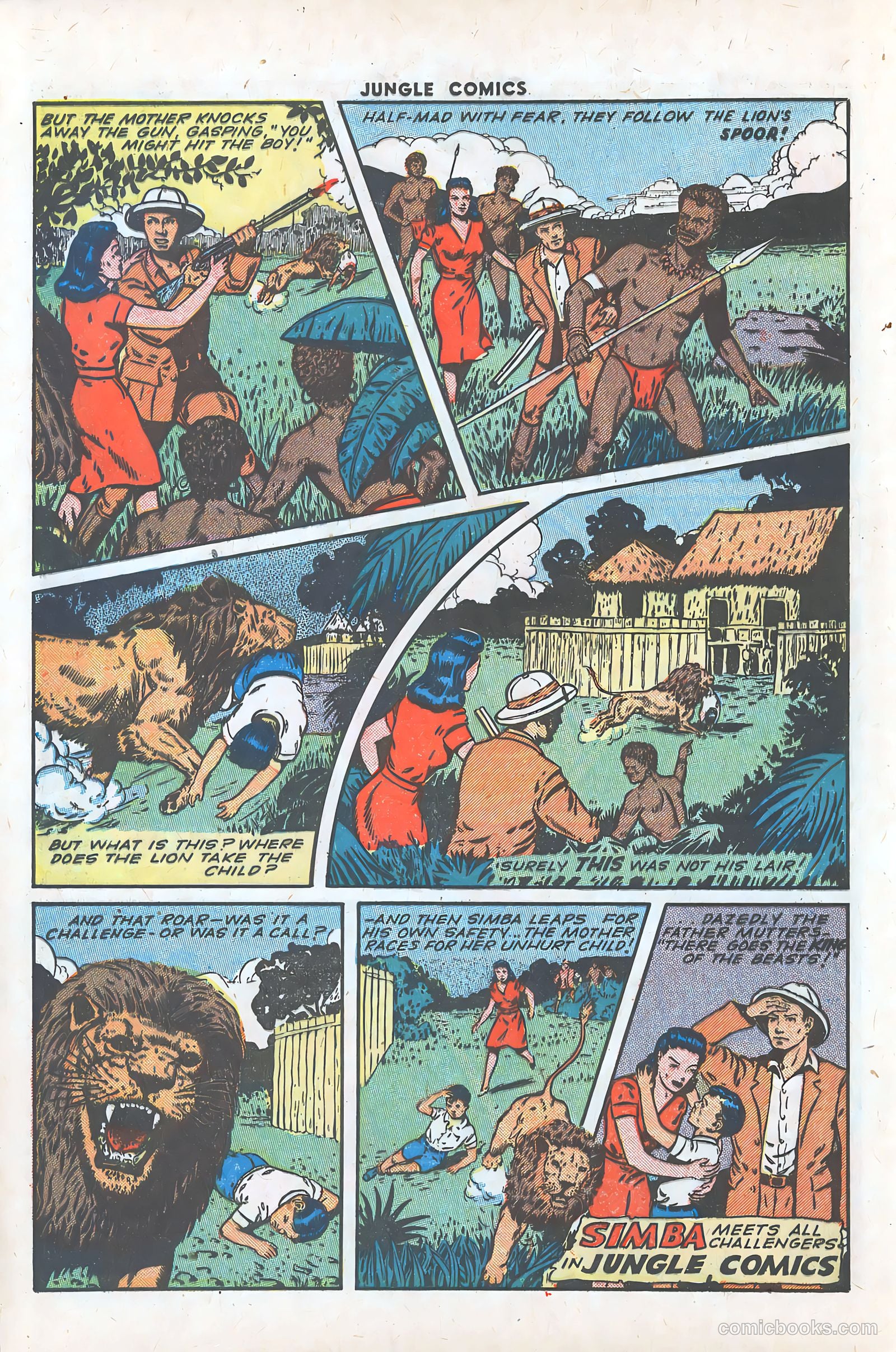 Jungle Comics #64 (1945) — page 42 of 52