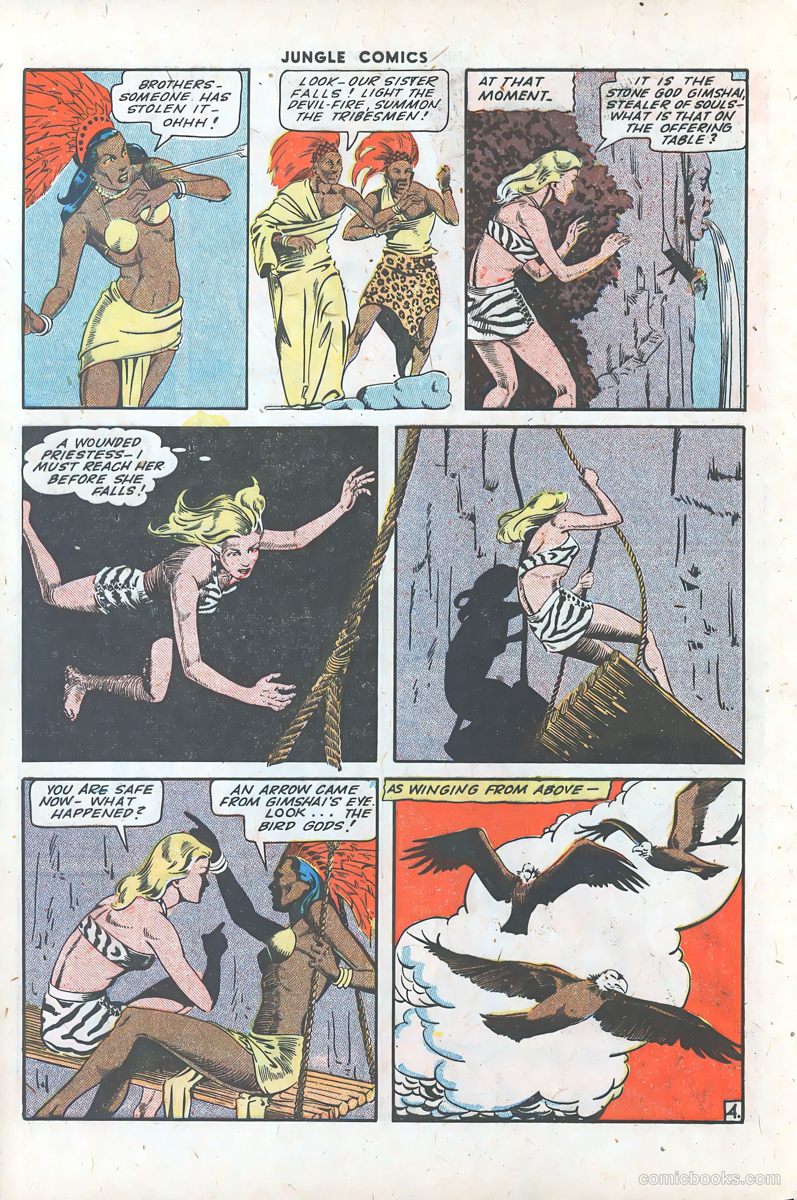 Jungle Comics #64 (1945) — page 46 of 52