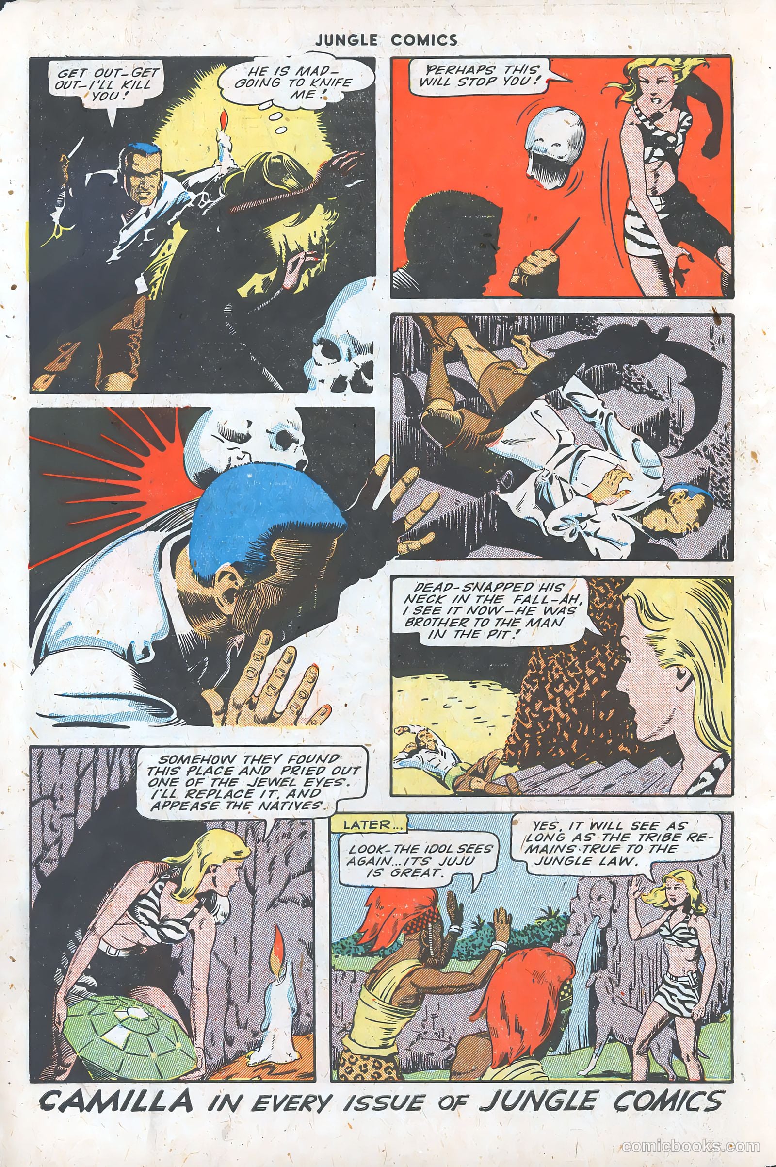 Jungle Comics #64 (1945) — page 50 of 52