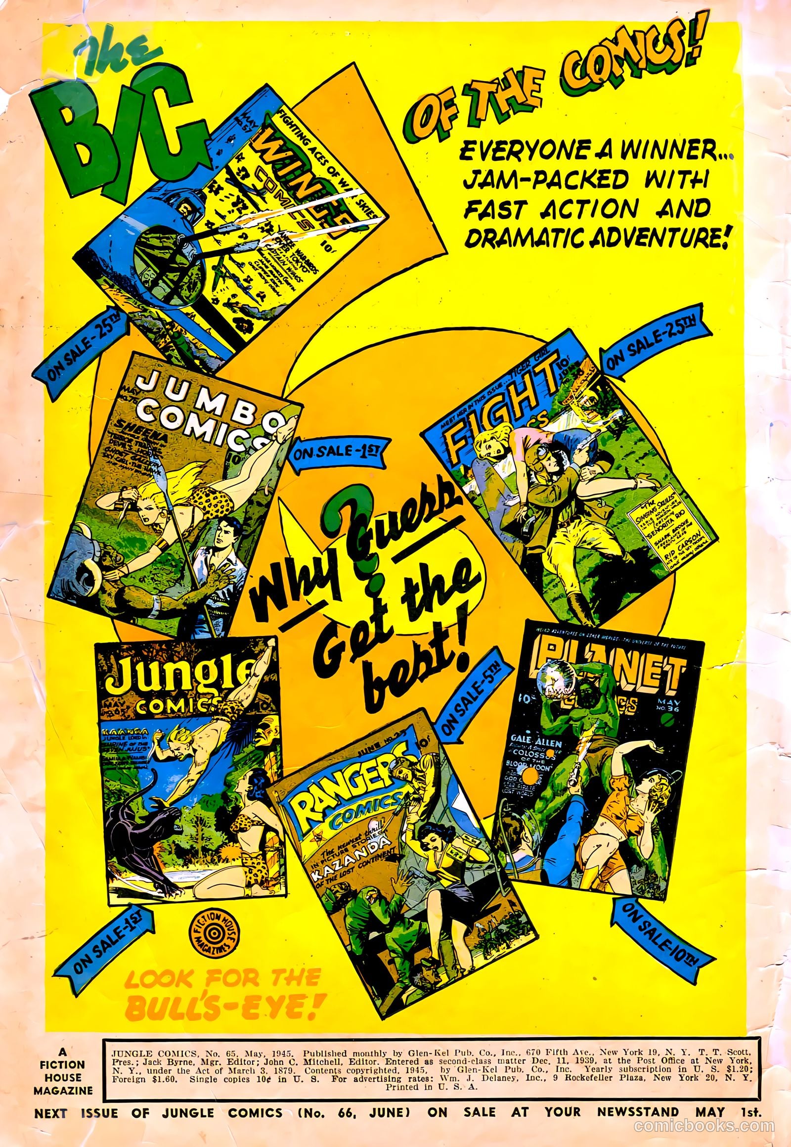 Jungle Comics #65 (1945) — page 2 of 52