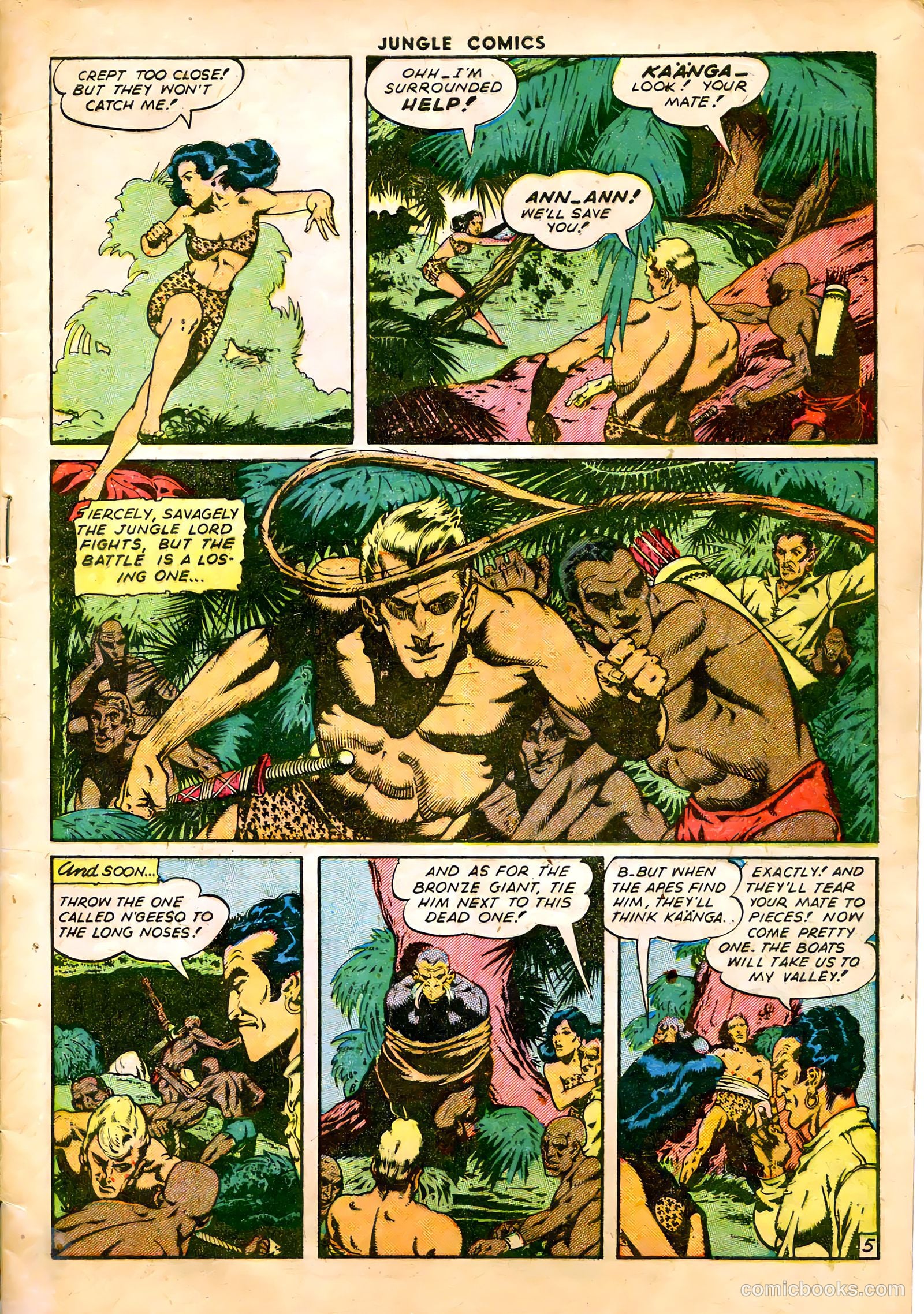 Jungle Comics #65 (1945) — page 7 of 52