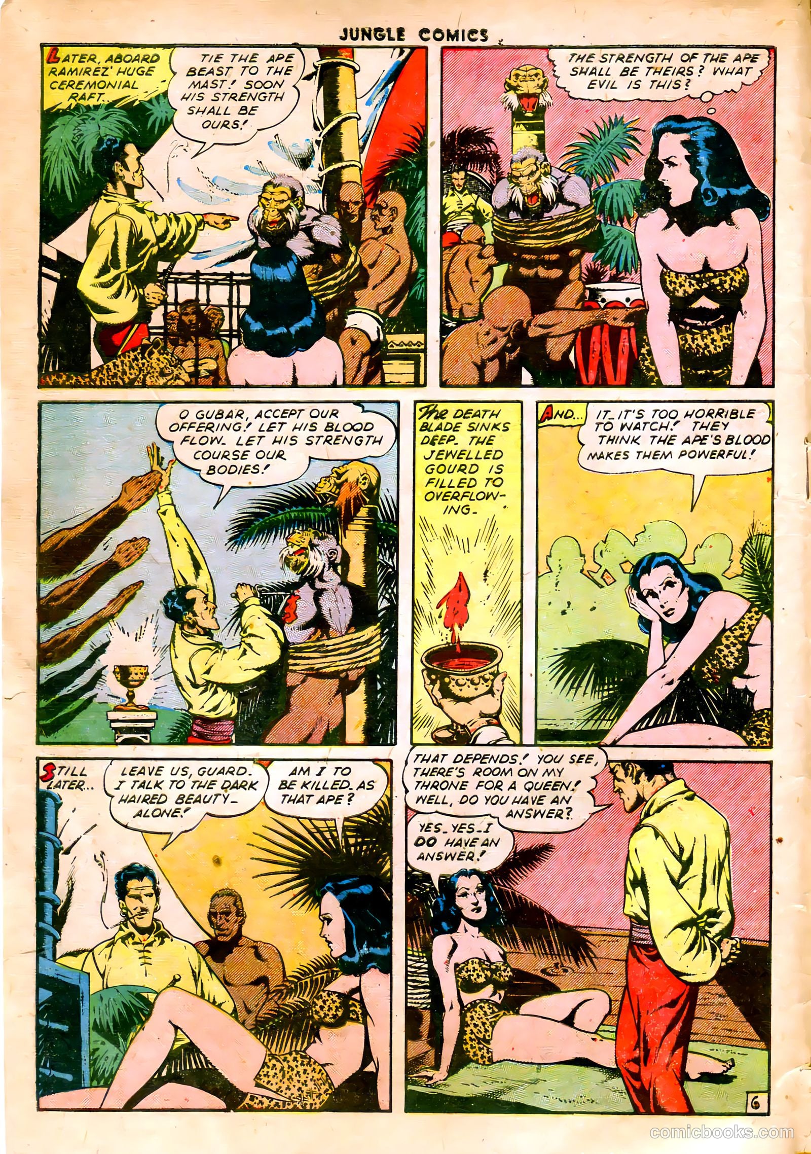 Jungle Comics #65 (1945) — page 8 of 52