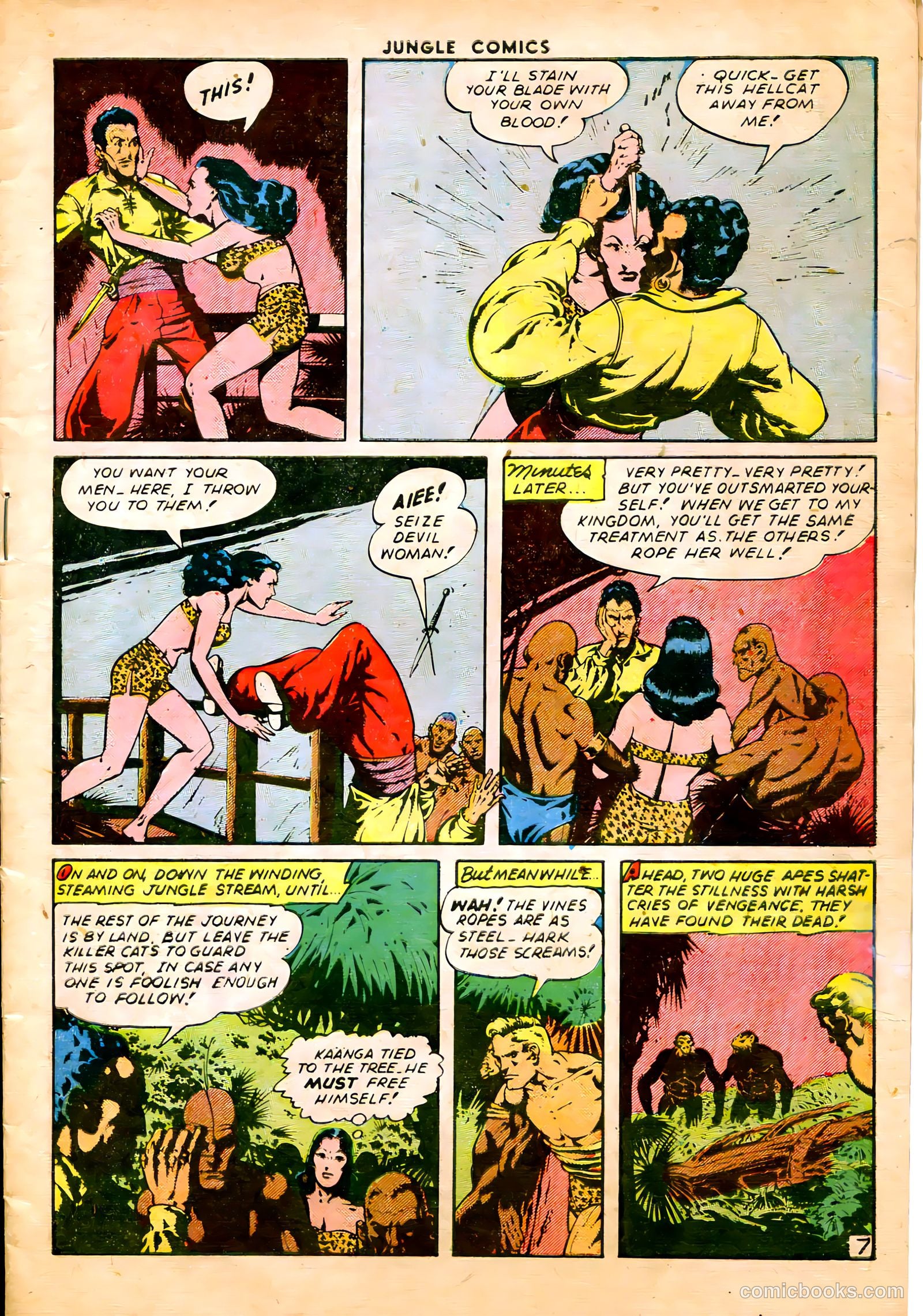 Jungle Comics #65 (1945) — page 9 of 52